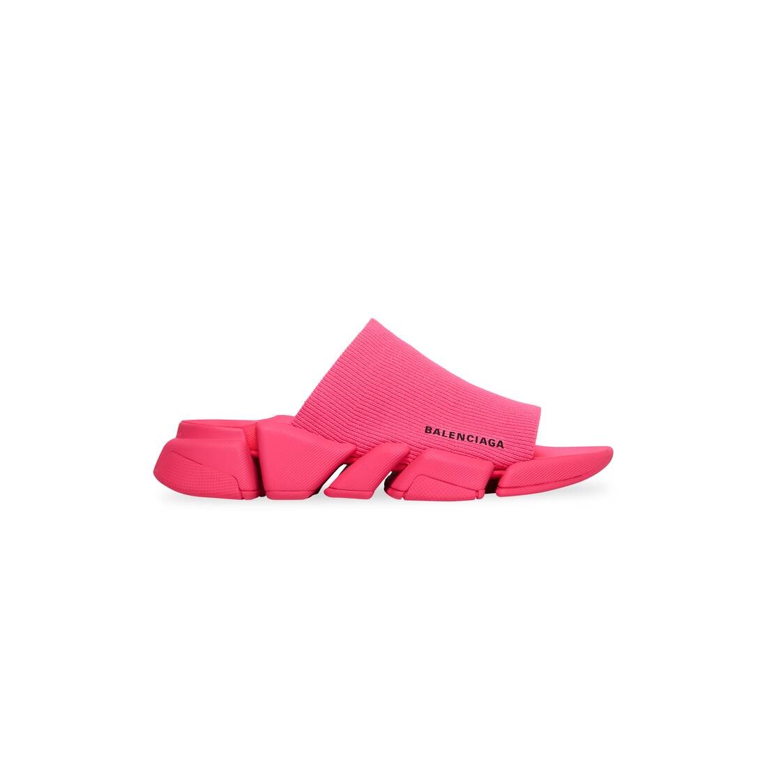 Women's Speed 2.0 Recycled Knit Slide Sandal in Fluo Pink - 1
