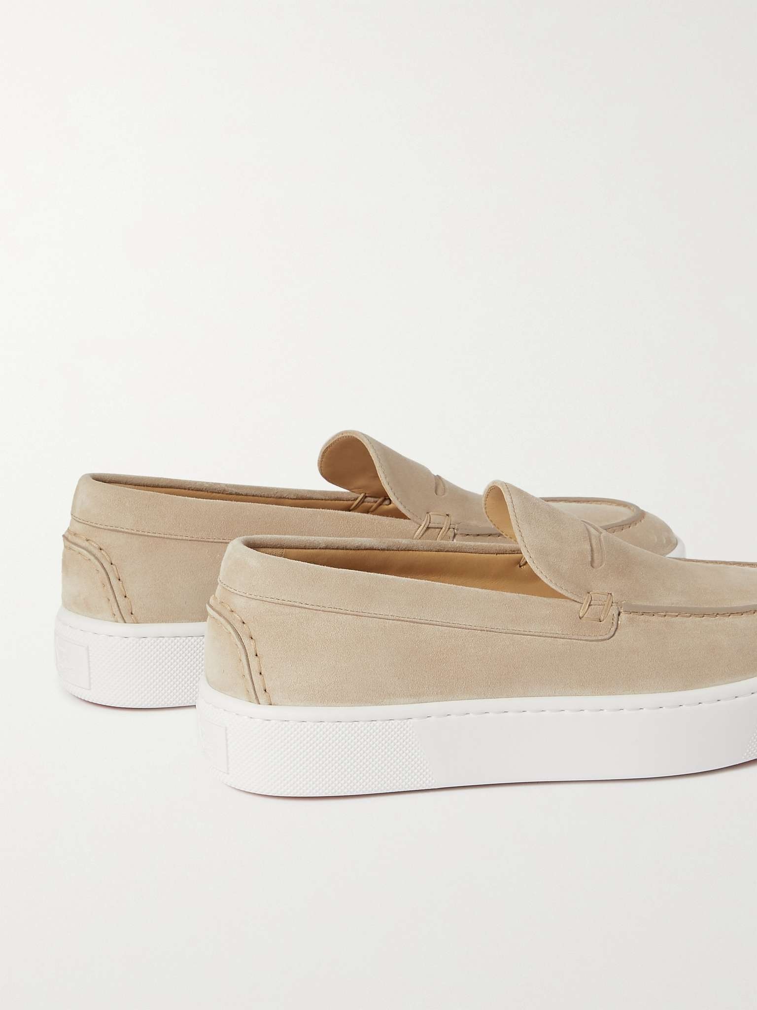 Paqueboat Suede Penny Loafers - 5