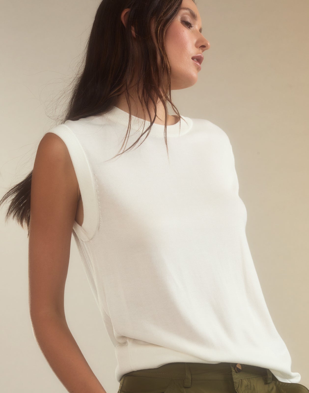 Mica Sleeveless Knit Top - 8