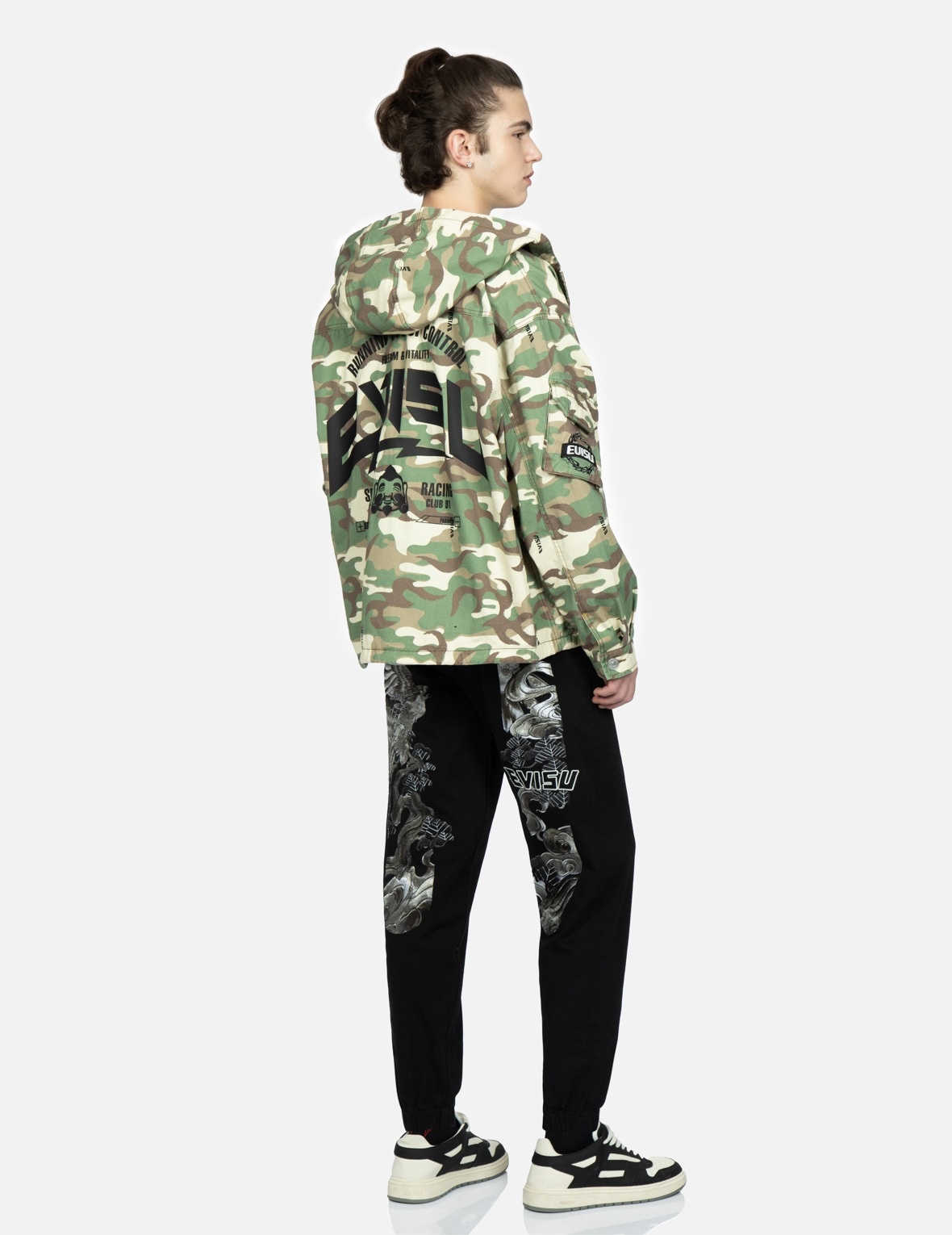 ALLOVER CAMOUFLAGE-PATTERN HOODED JACKET - 3