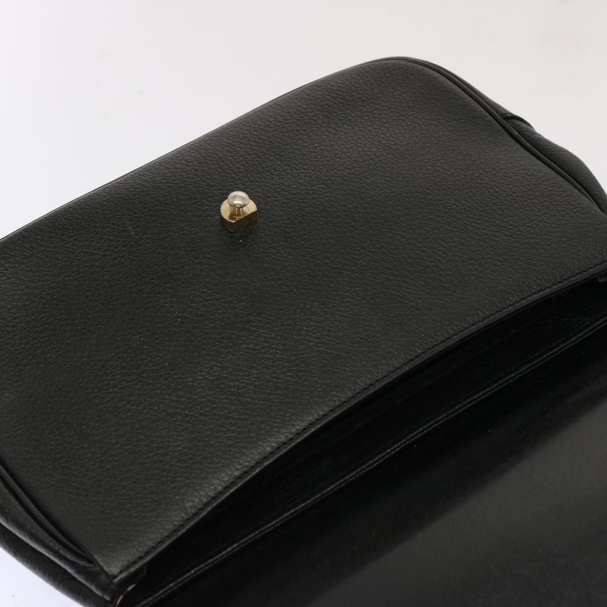 Burberry Hand Bag Leather Black - 10