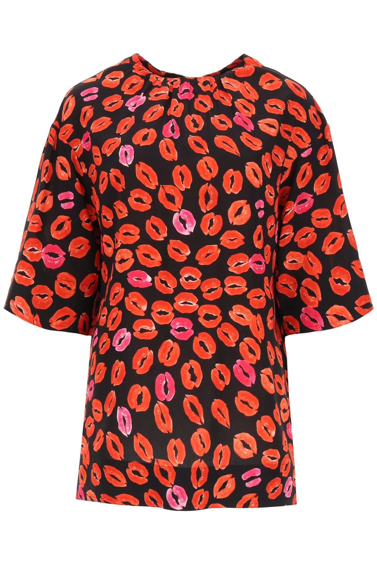 KISS PRINT BLOUSE - 1