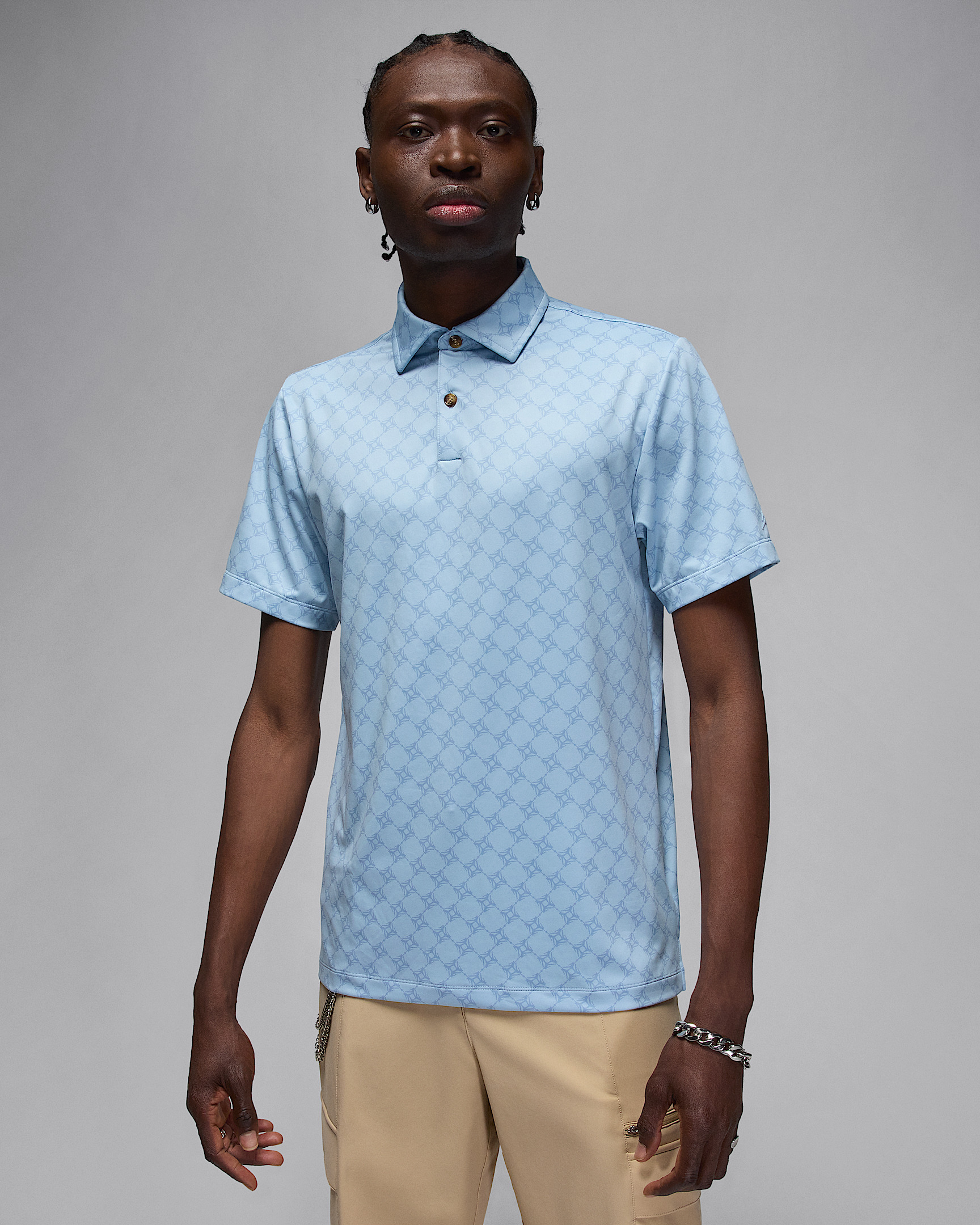 Jordan Sport Men's Printed Golf Polo - 1