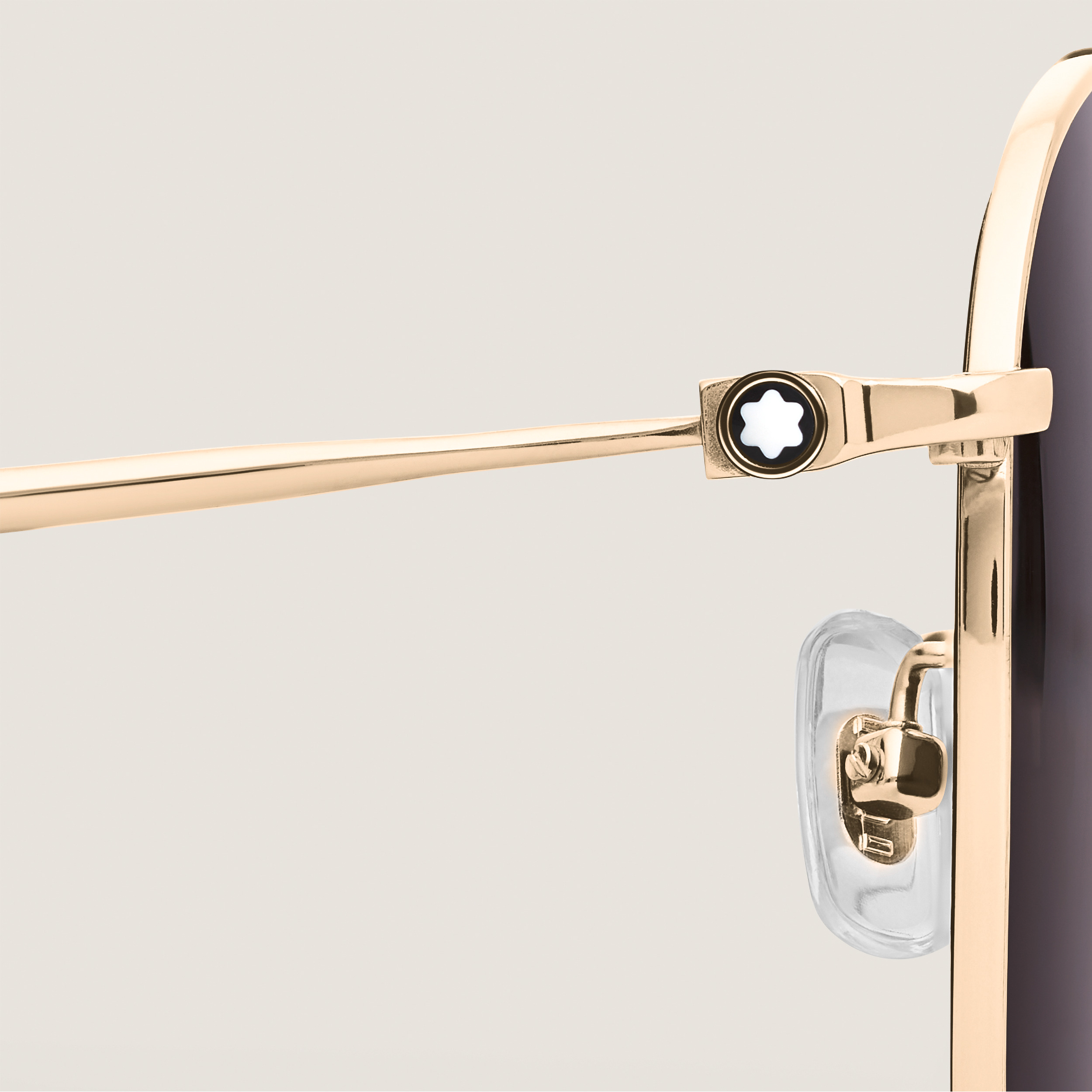 Squared Titanium Gold Col Frame - 3