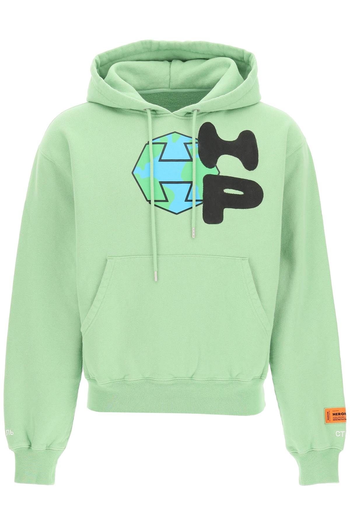 SPRAY GLOBE HOODIE - 1