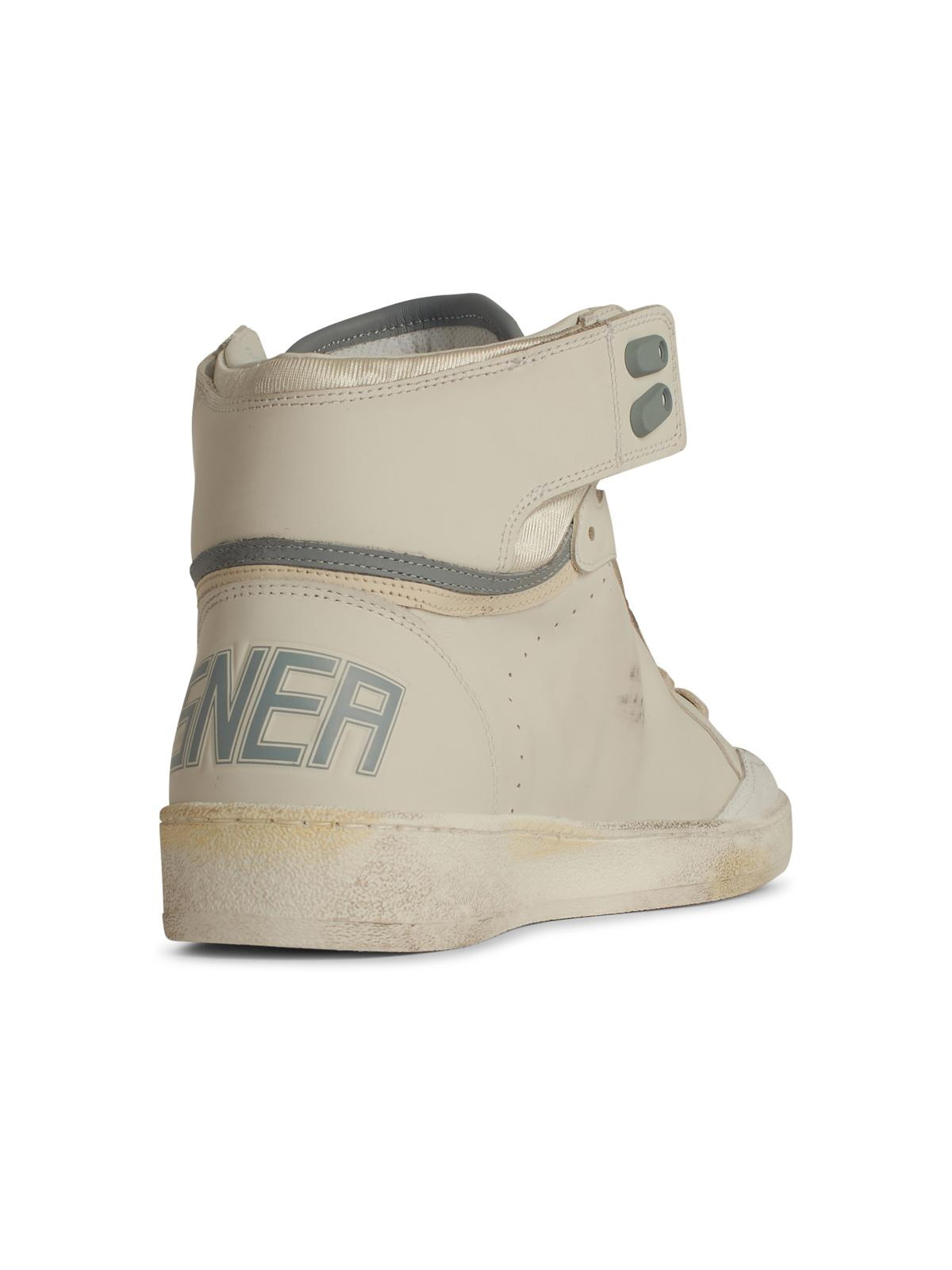 Golden Goose 'Sky Star' White Leather Sneakers Men - 3