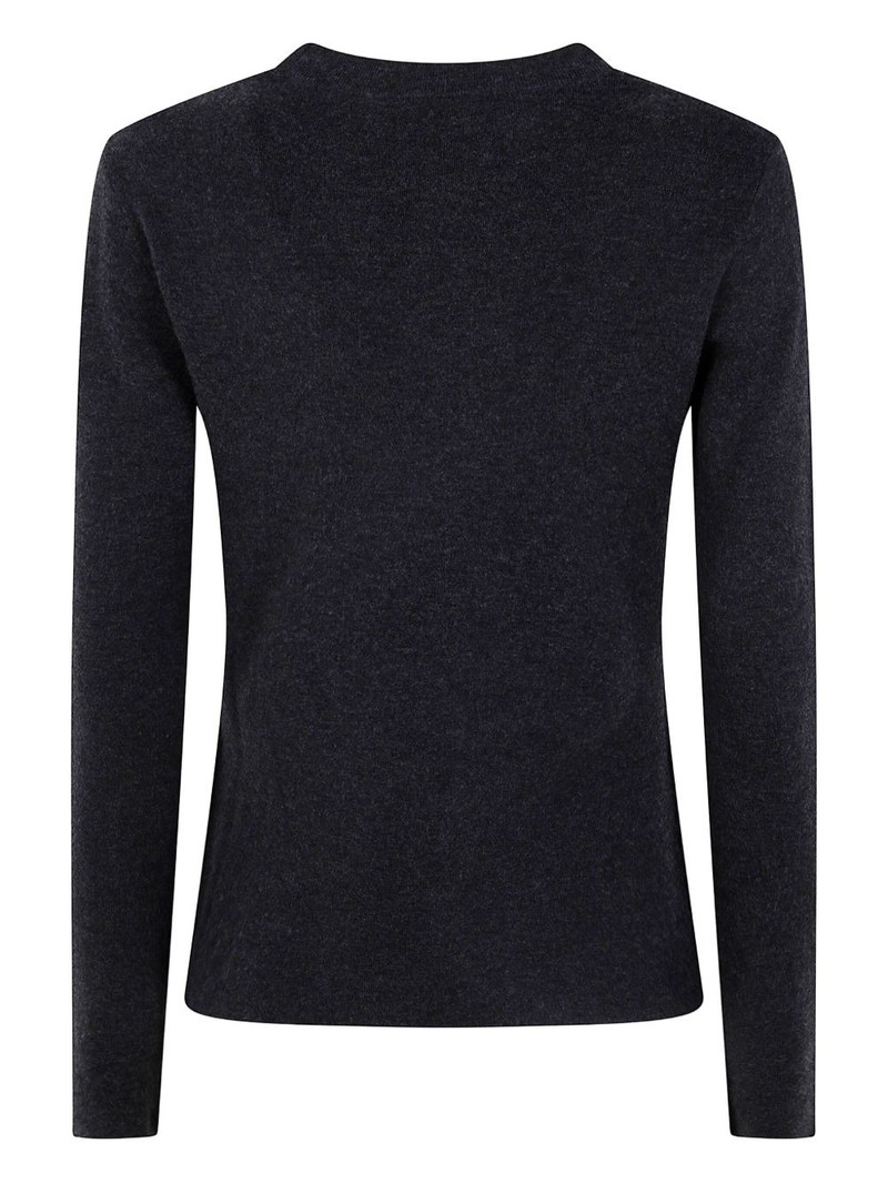 Max Mara long-sleeve round-neck sweater outlook
