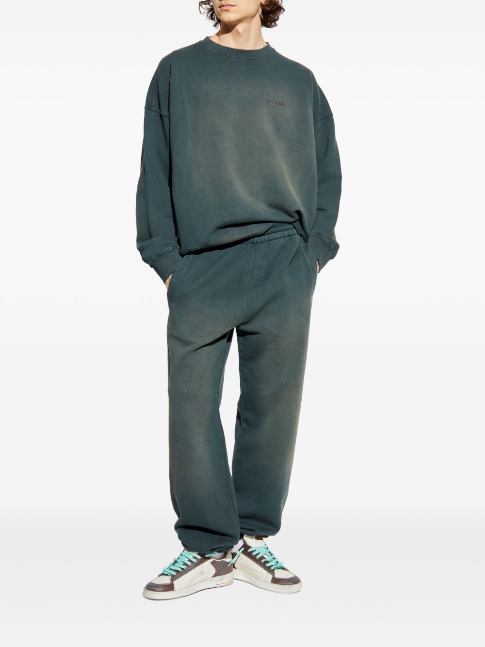 washed cotton sweatshirt - 3