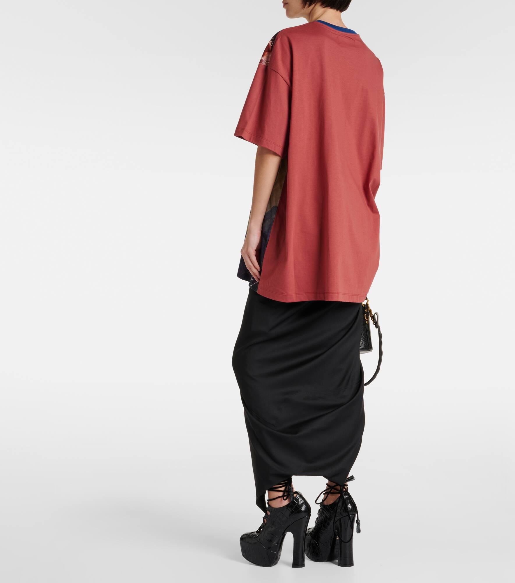 Kiss oversized cotton jersey T-shirt - 3
