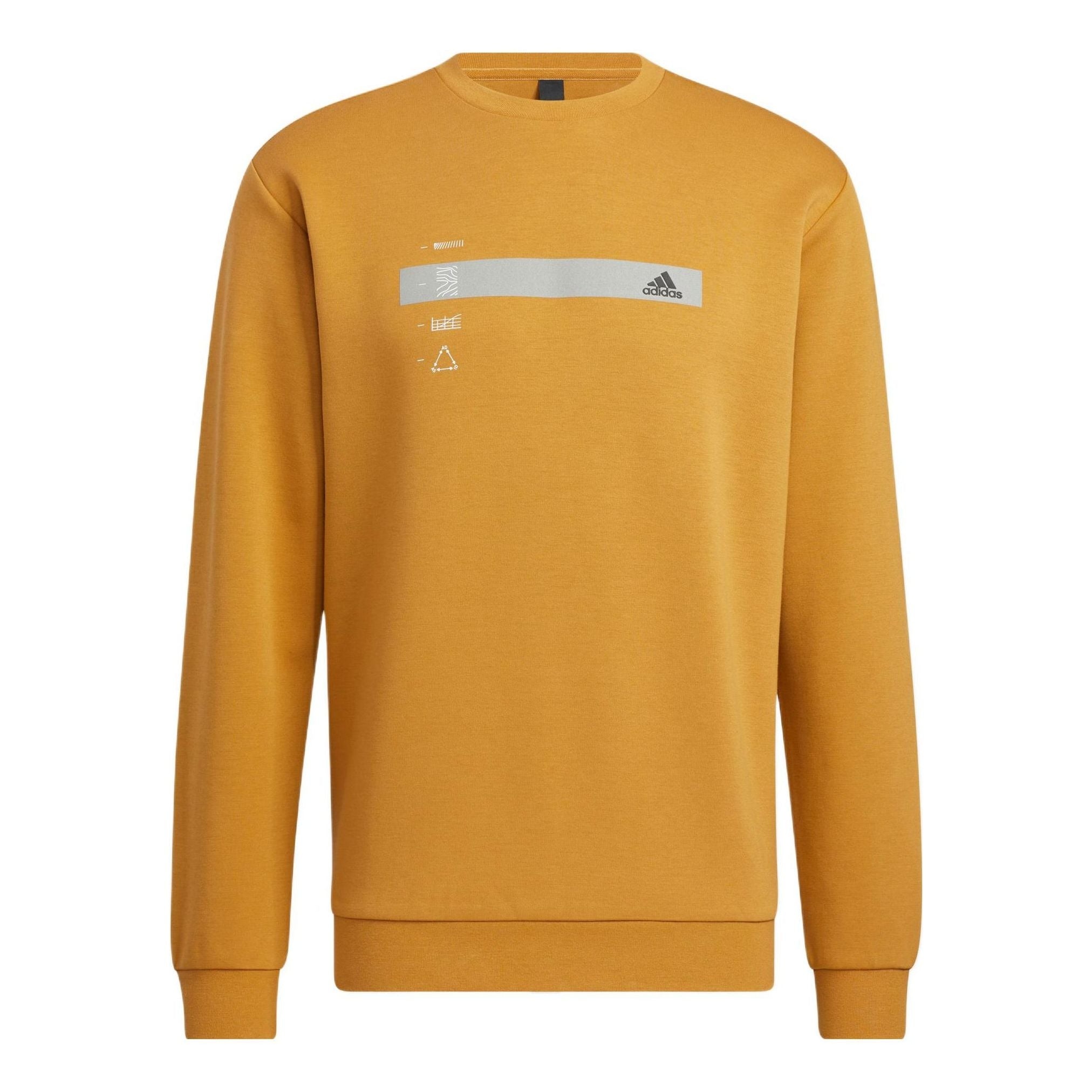 adidas Classic Gfx Crew Sweatshirt 'Orange' HN9020 - 1