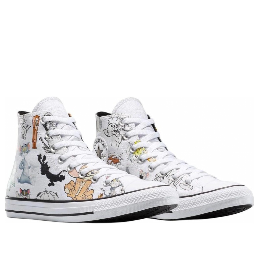 Converse x Tom & Jerry Chuck Taylor All Star High 'White' A15112C - 3