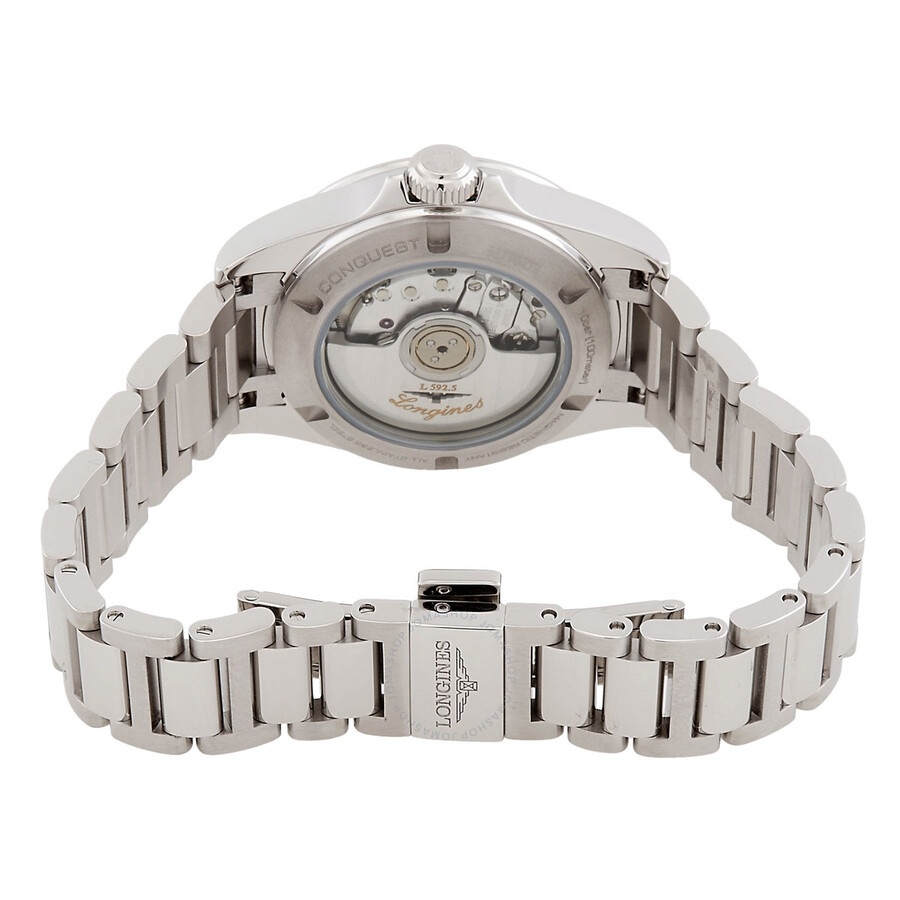 Longines Conquest Automatic Silver Dial Ladies Watch L3.320.4.72.6 - 3