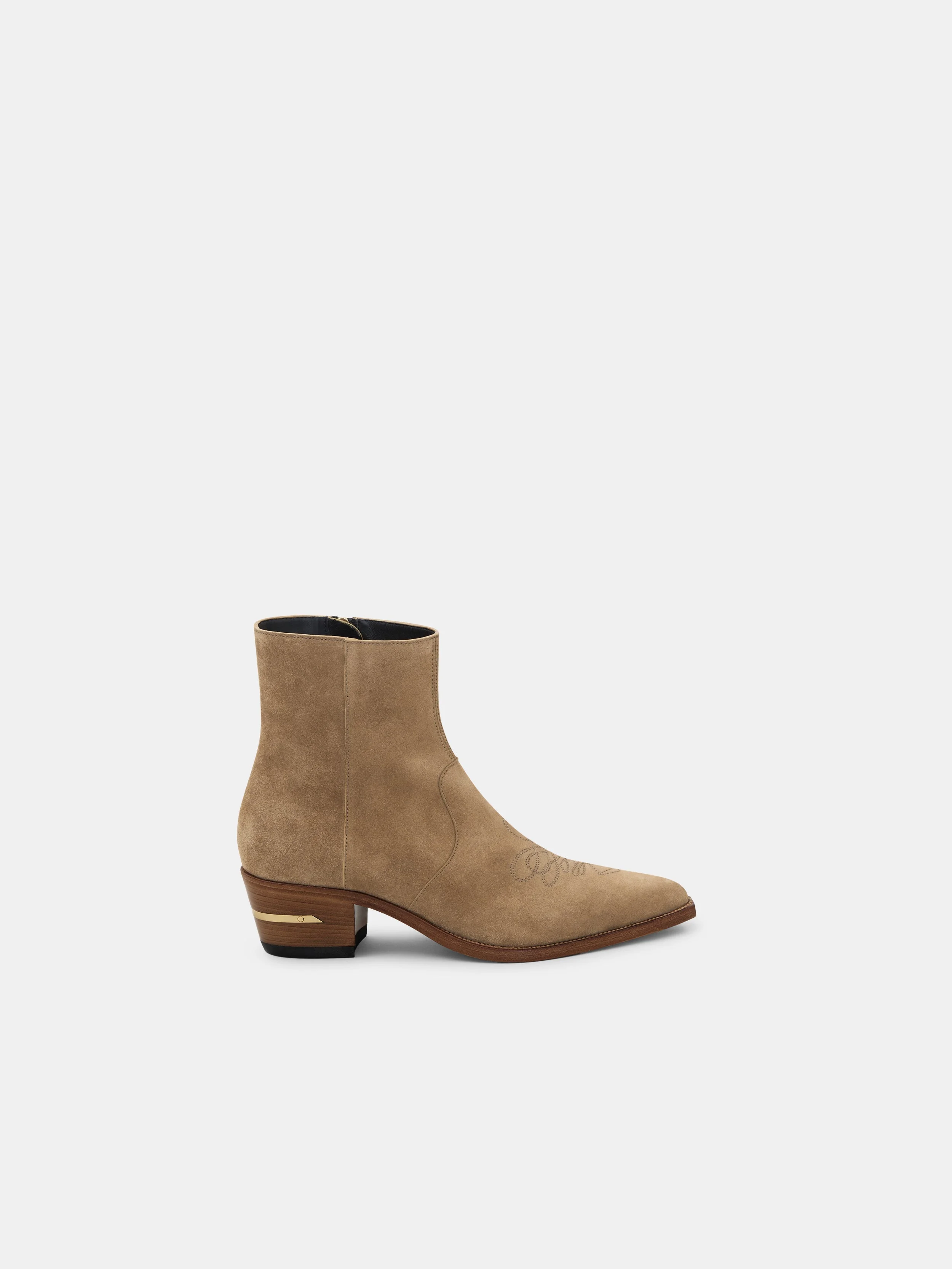 SUEDE RYDER BOOT - 1