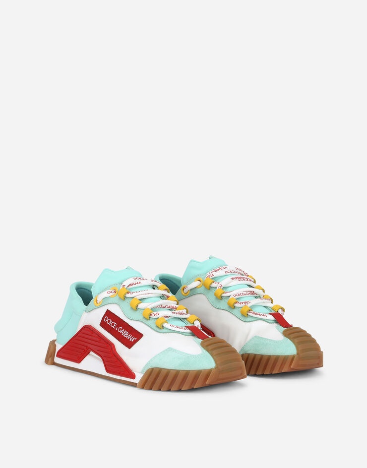 Mixed-materials NS1 slip-on sneakers - 2