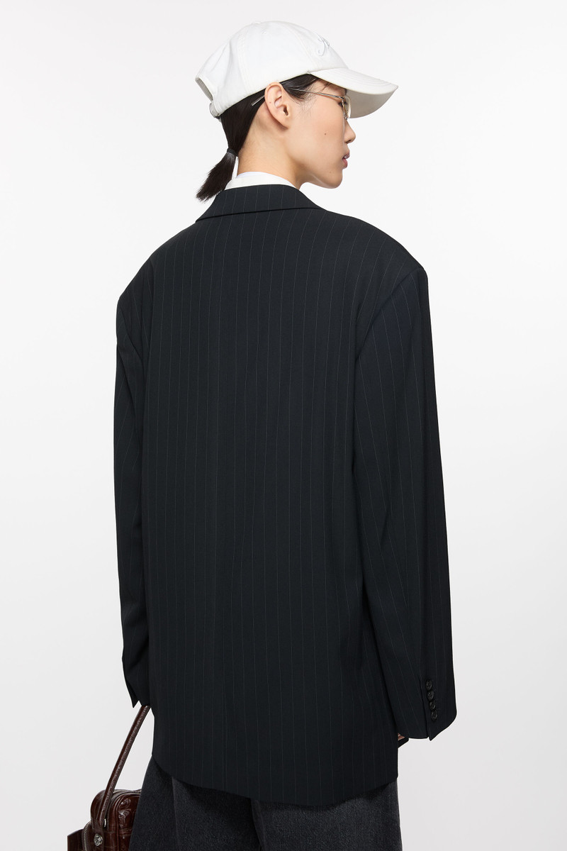 Single-breasted suit jacket - Navy blue 4