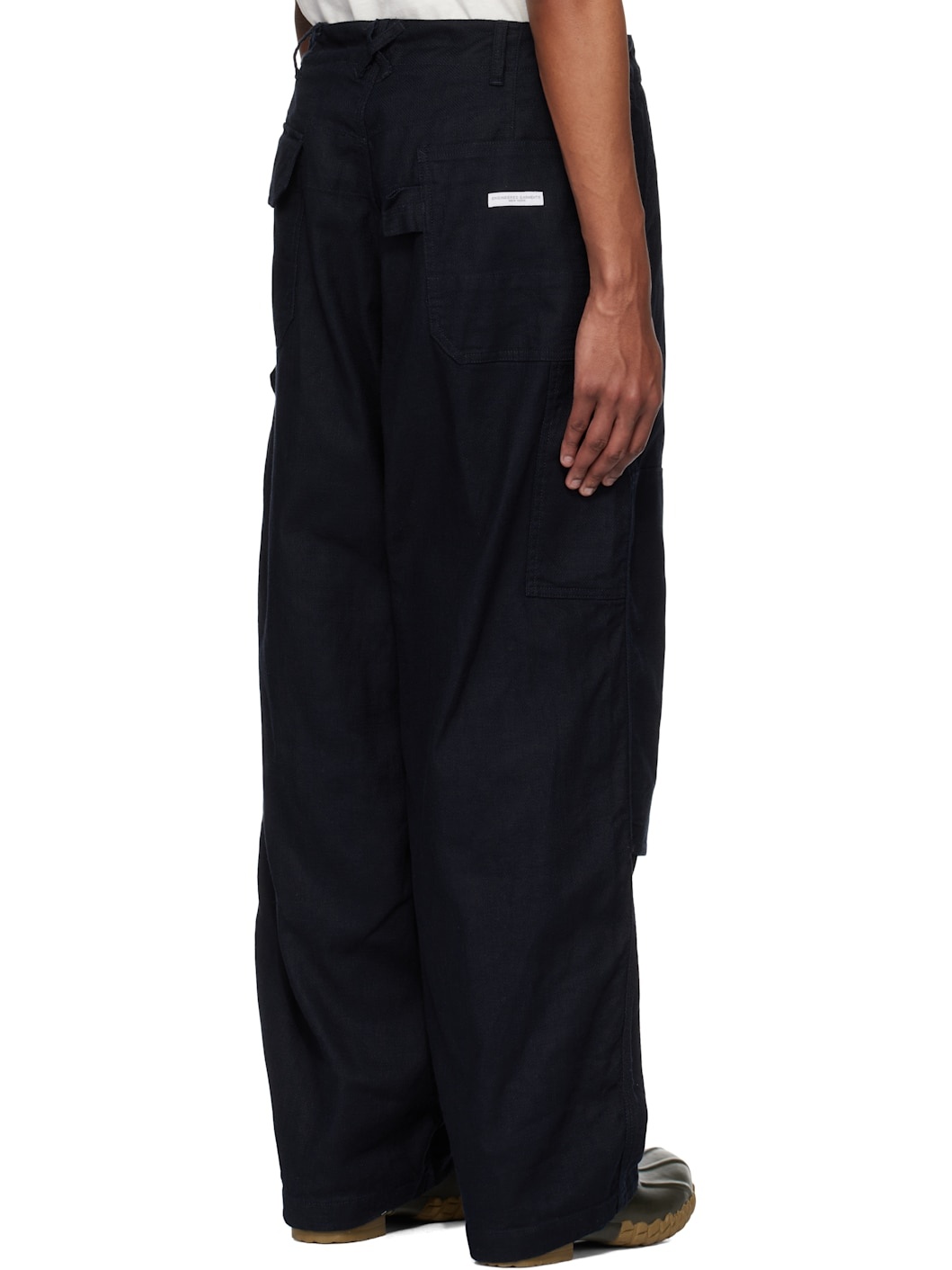 Navy Painter Trousers - 3