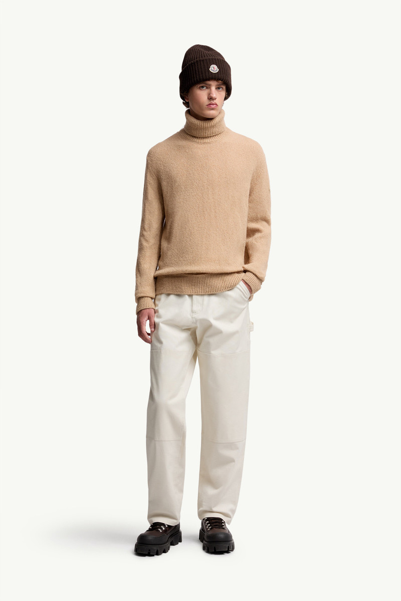 Moncler Wool Blend Turtleneck Sweater outlook