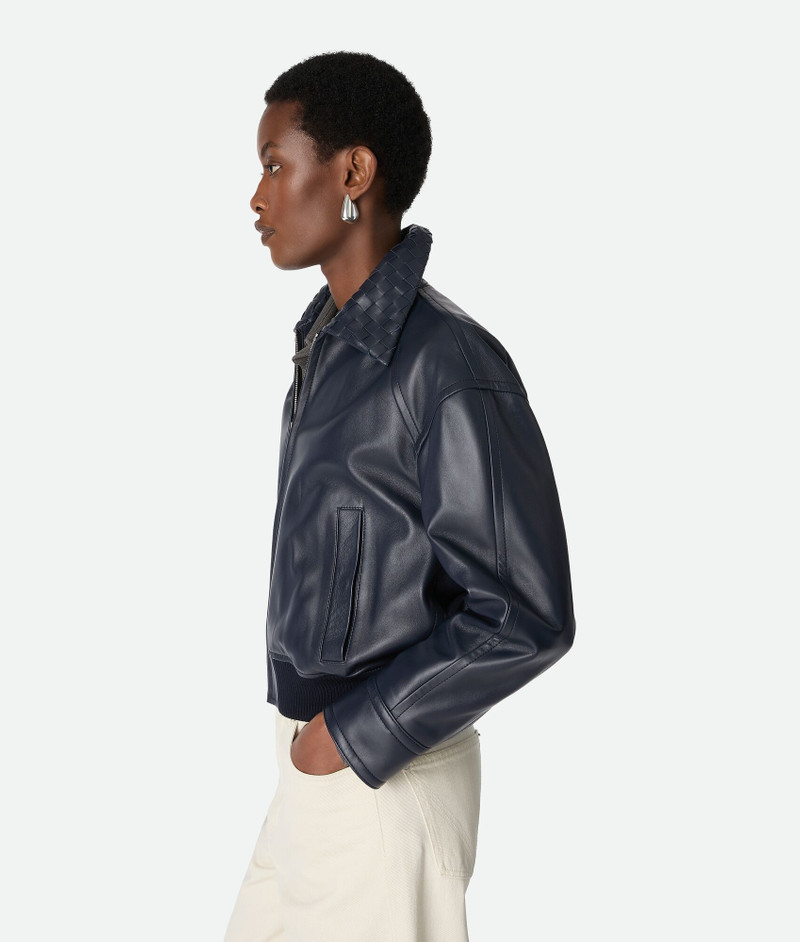 Bottega Veneta Leather Blouson outlook