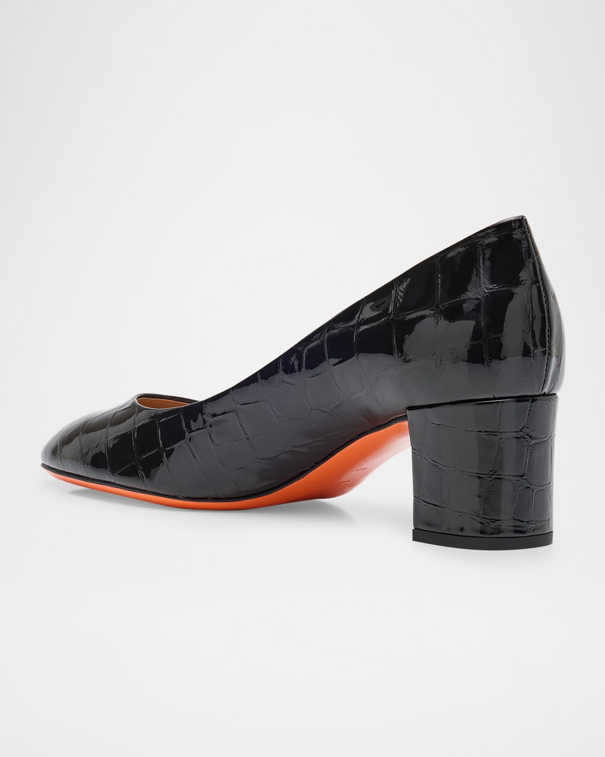 Fight Croc Leather Pumps - 4