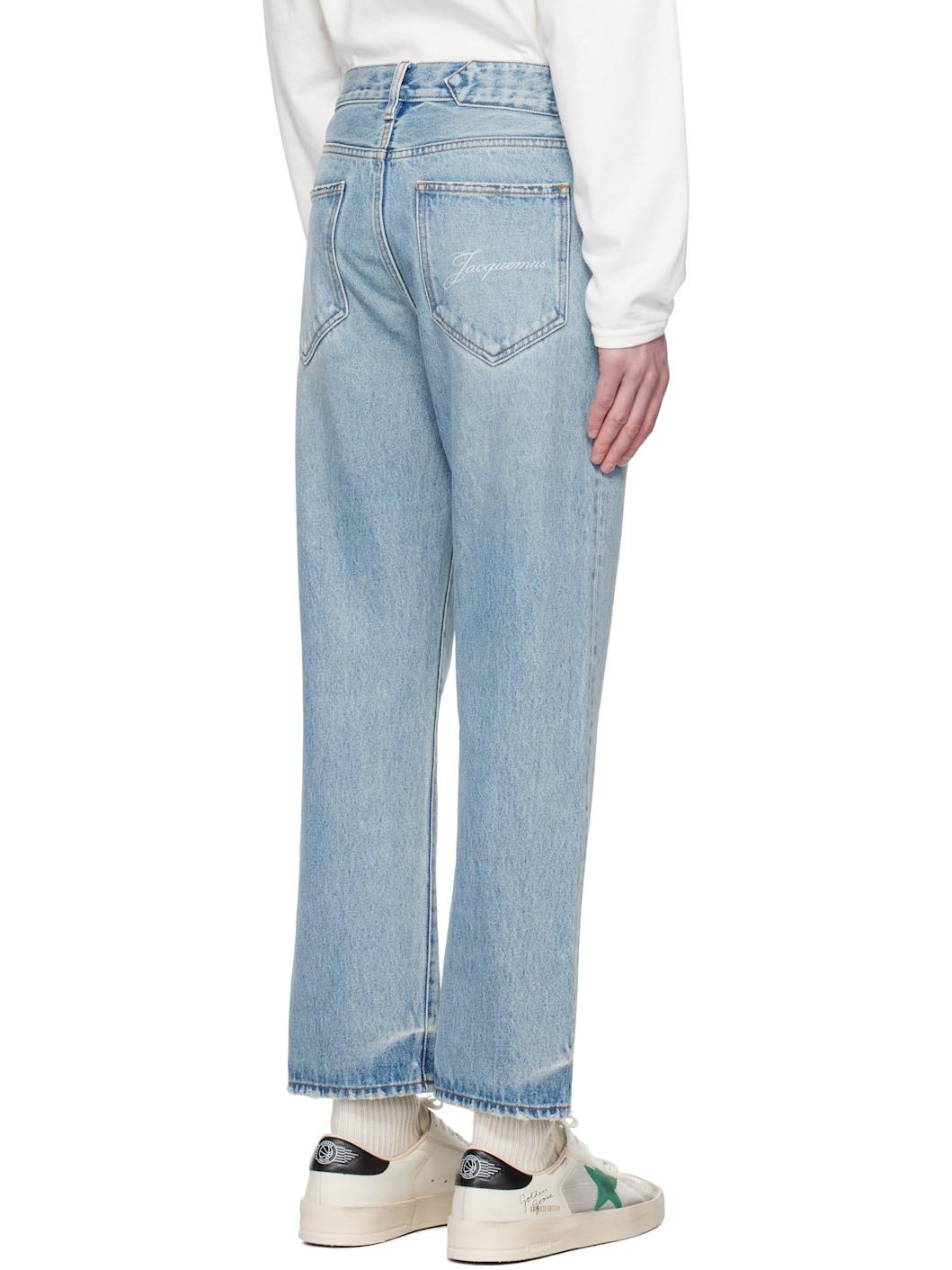 Blue La Croisière 'The Venice de-Nîmes' Jeans - 3