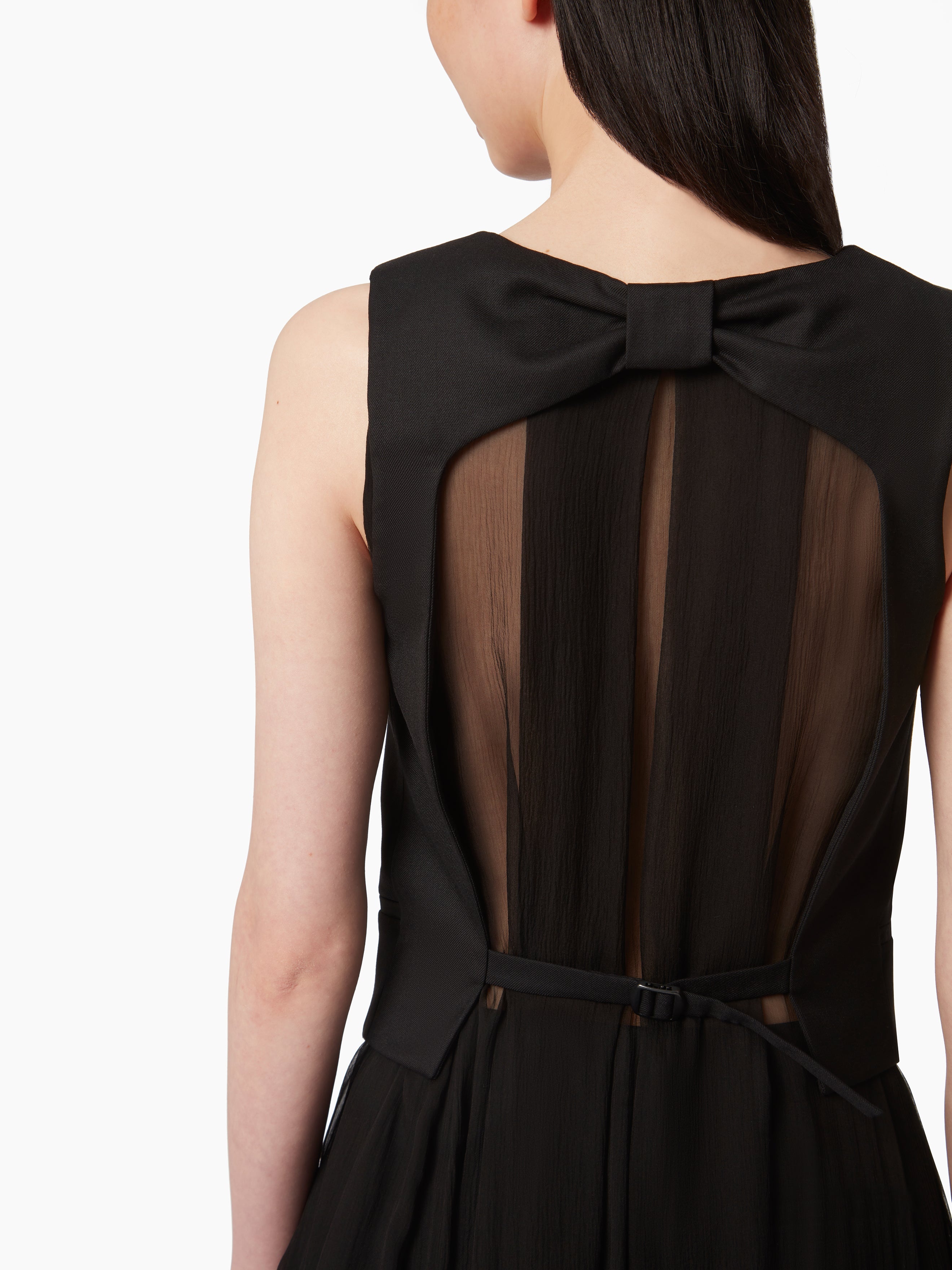 VEST WITH LONG FLUID TAIL - 3