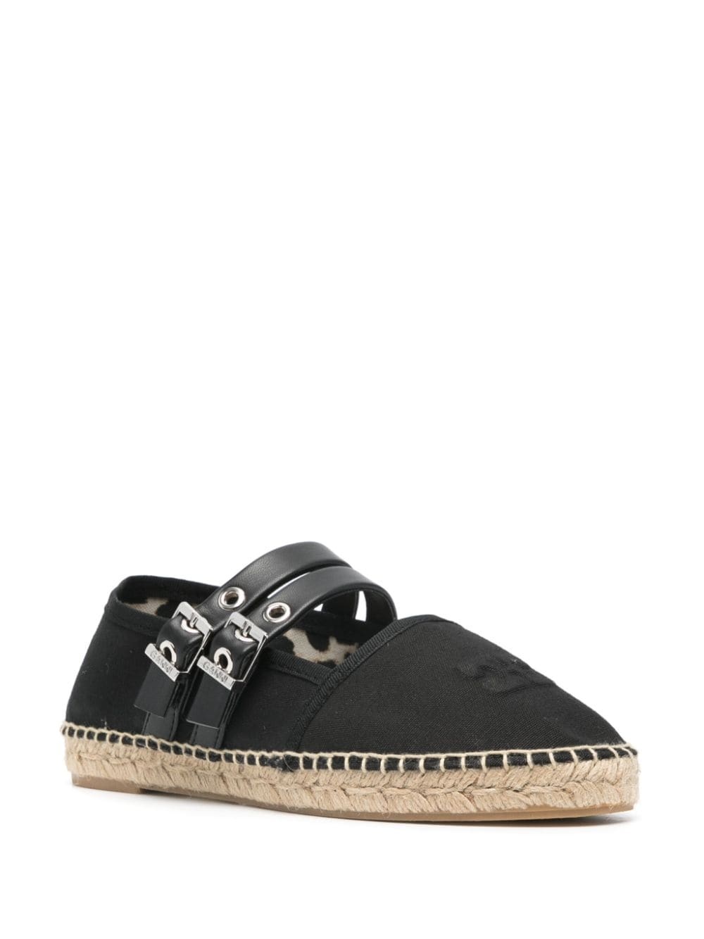 logo-embossed espadrilles - 2