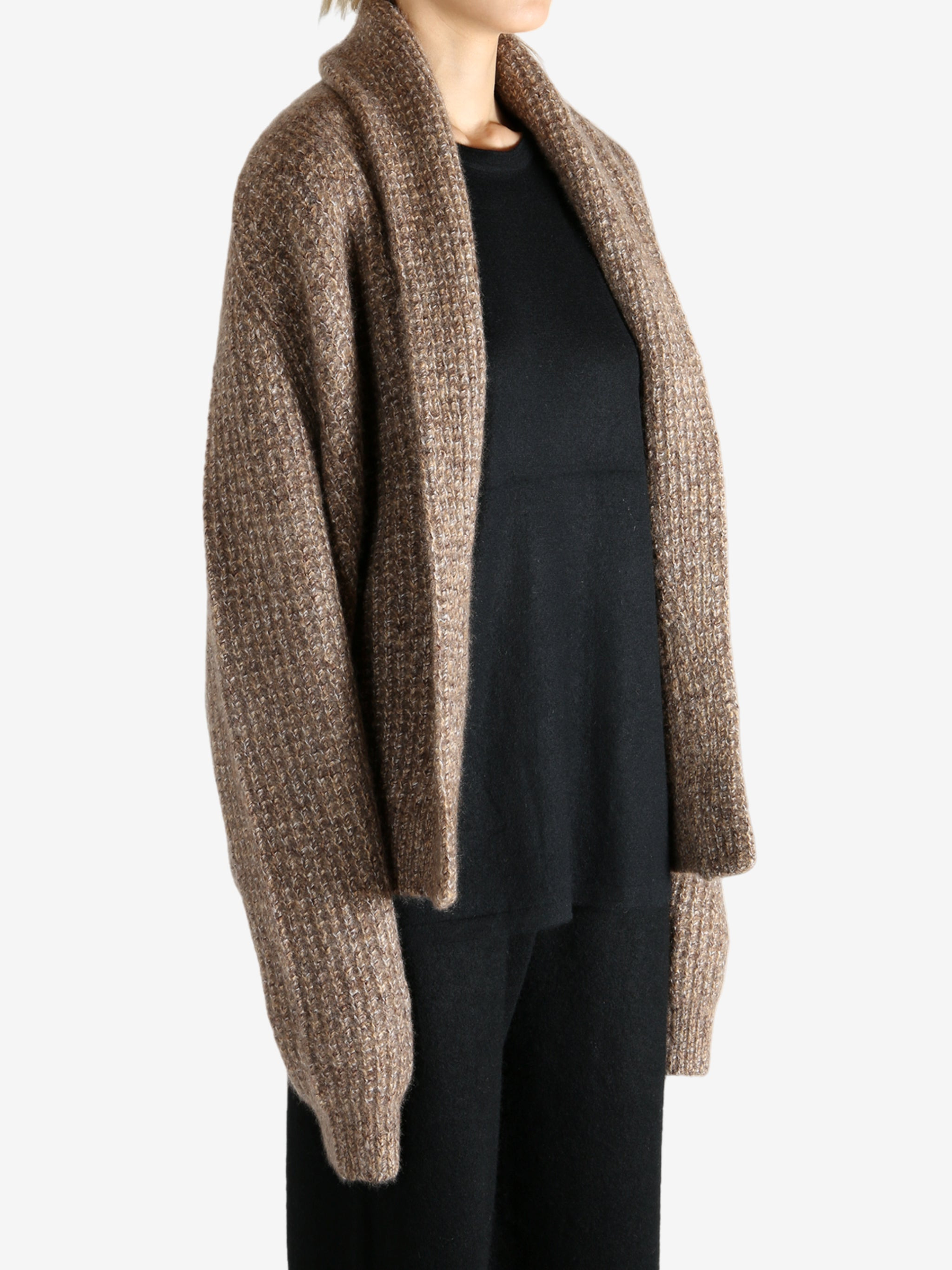 FRENCKENBERGER - Women Waffle Cardigan - 2