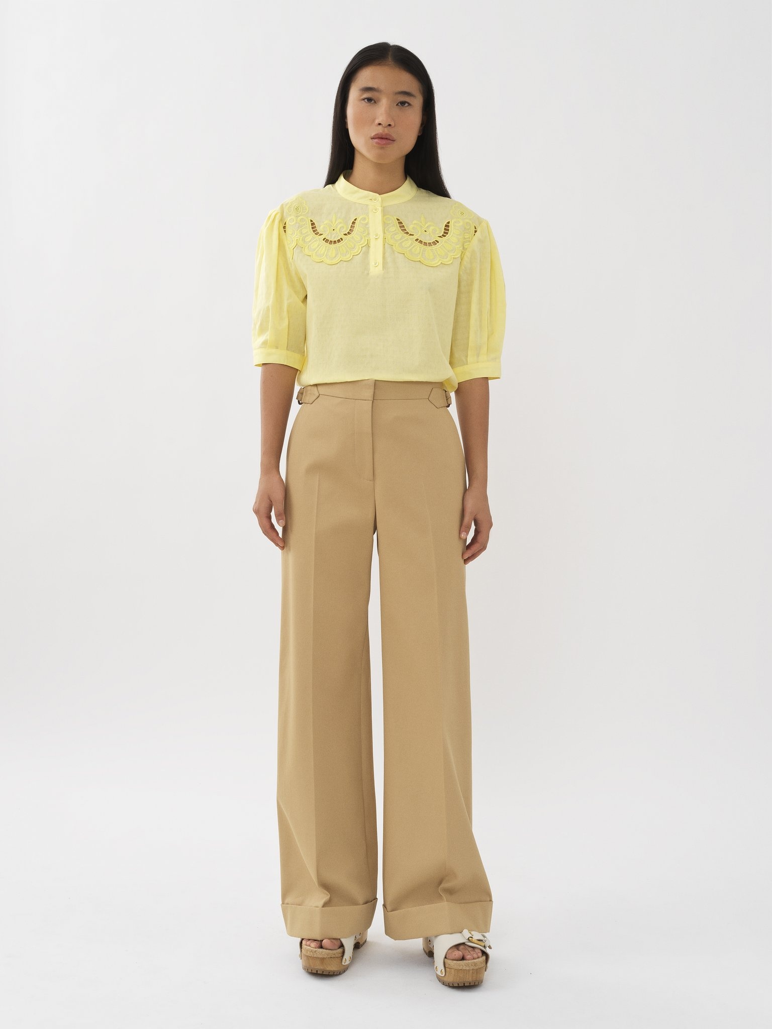 MAO COLLAR TOP - 3