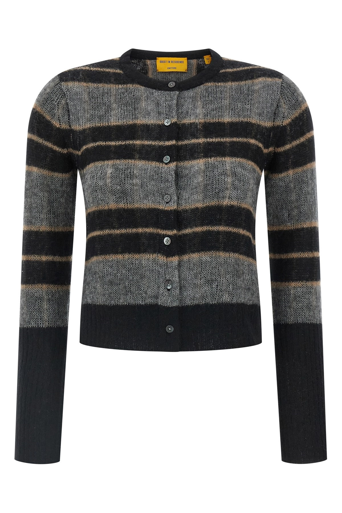 'Shadow Plaid' cardigan - 1