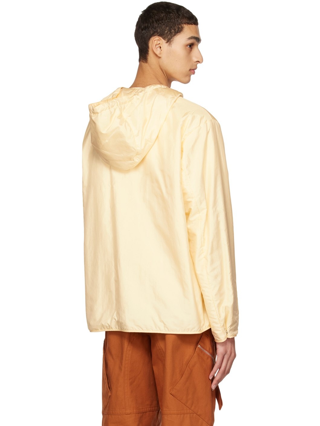 Yellow Drawstring Jacket - 3