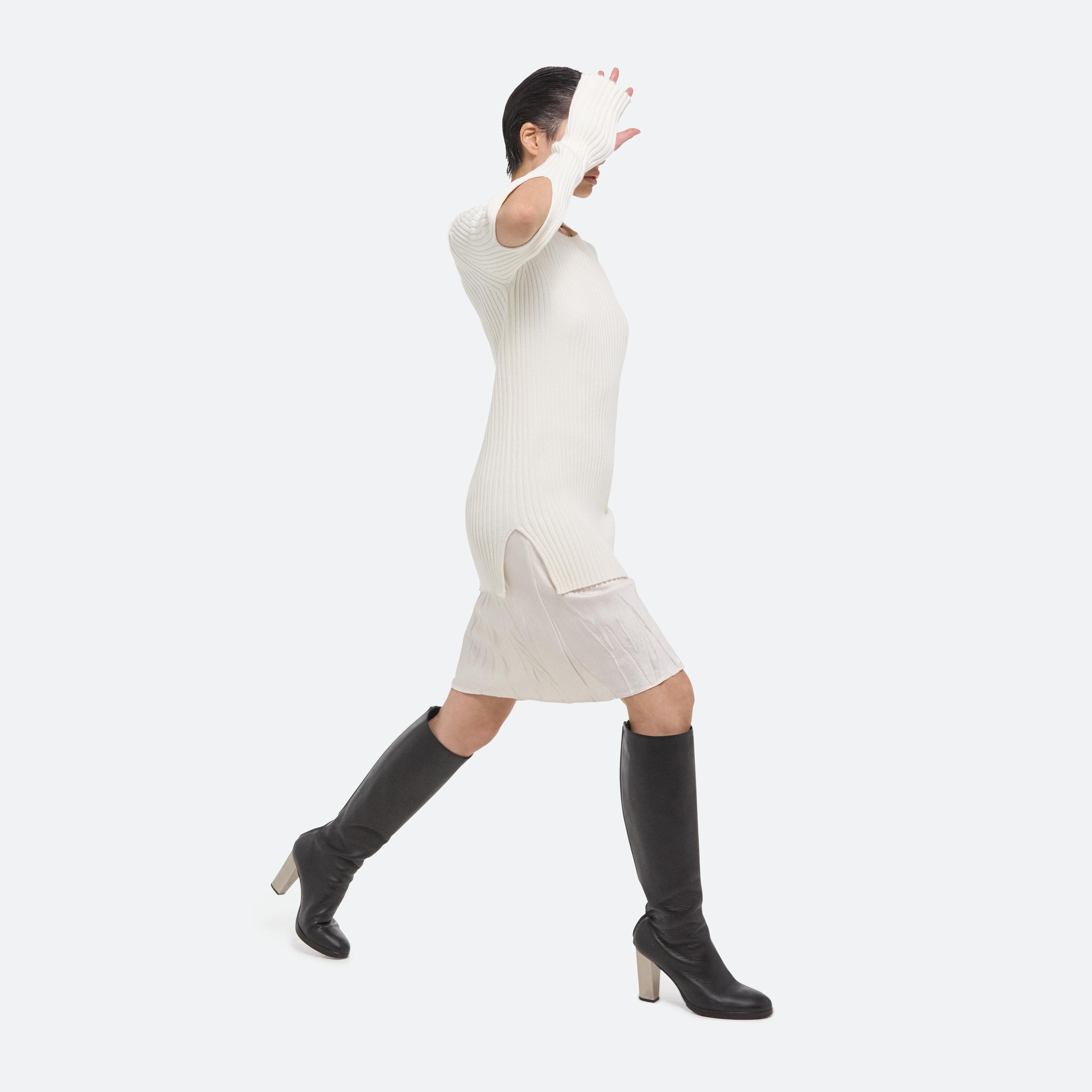 RIBBED LONG-SLEEVE TOP - 13