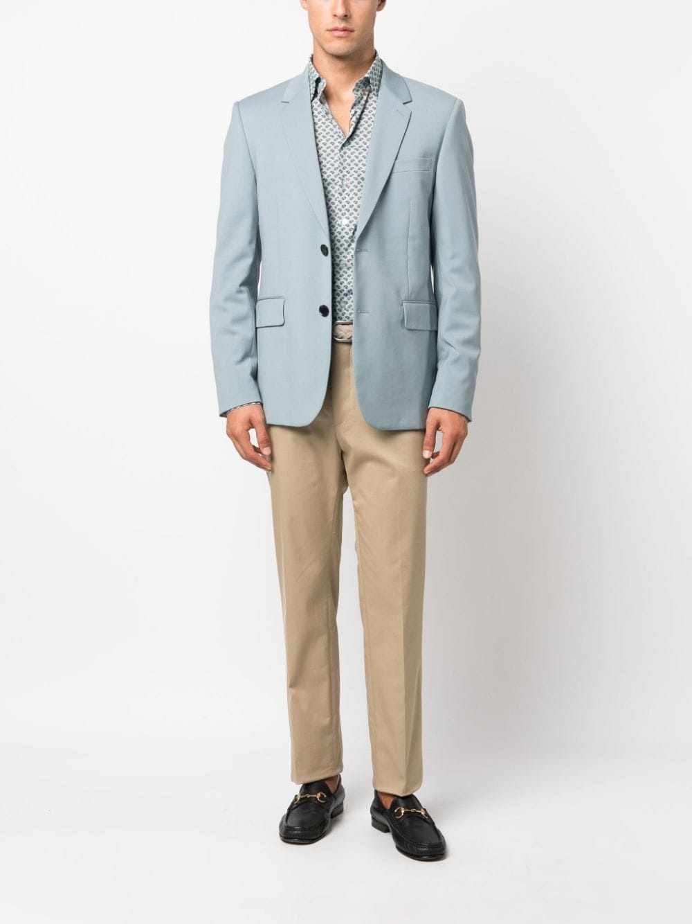 mid-rise stretch-cotton chinos - 2
