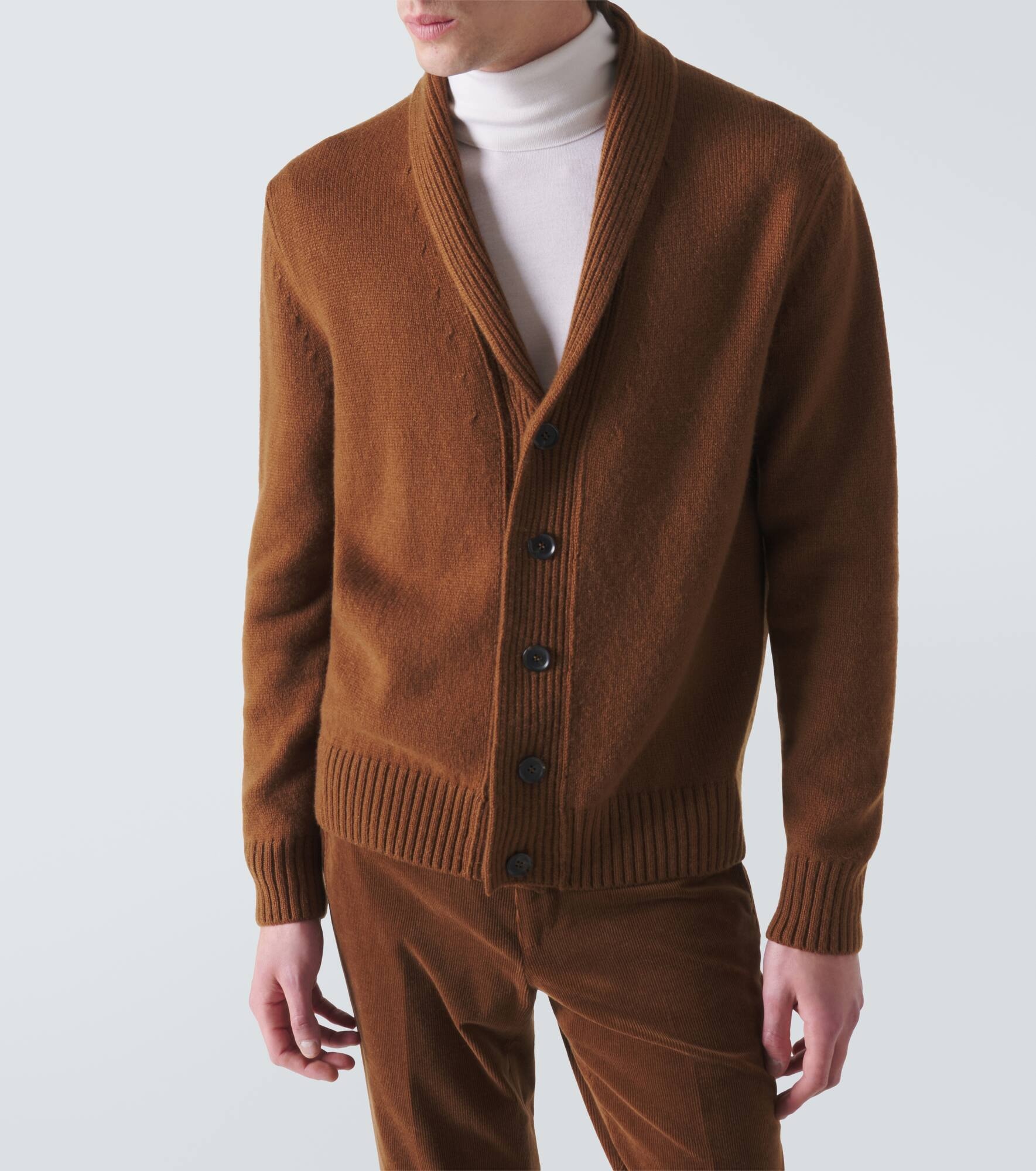 Cashmere and mohair cardigan - 3