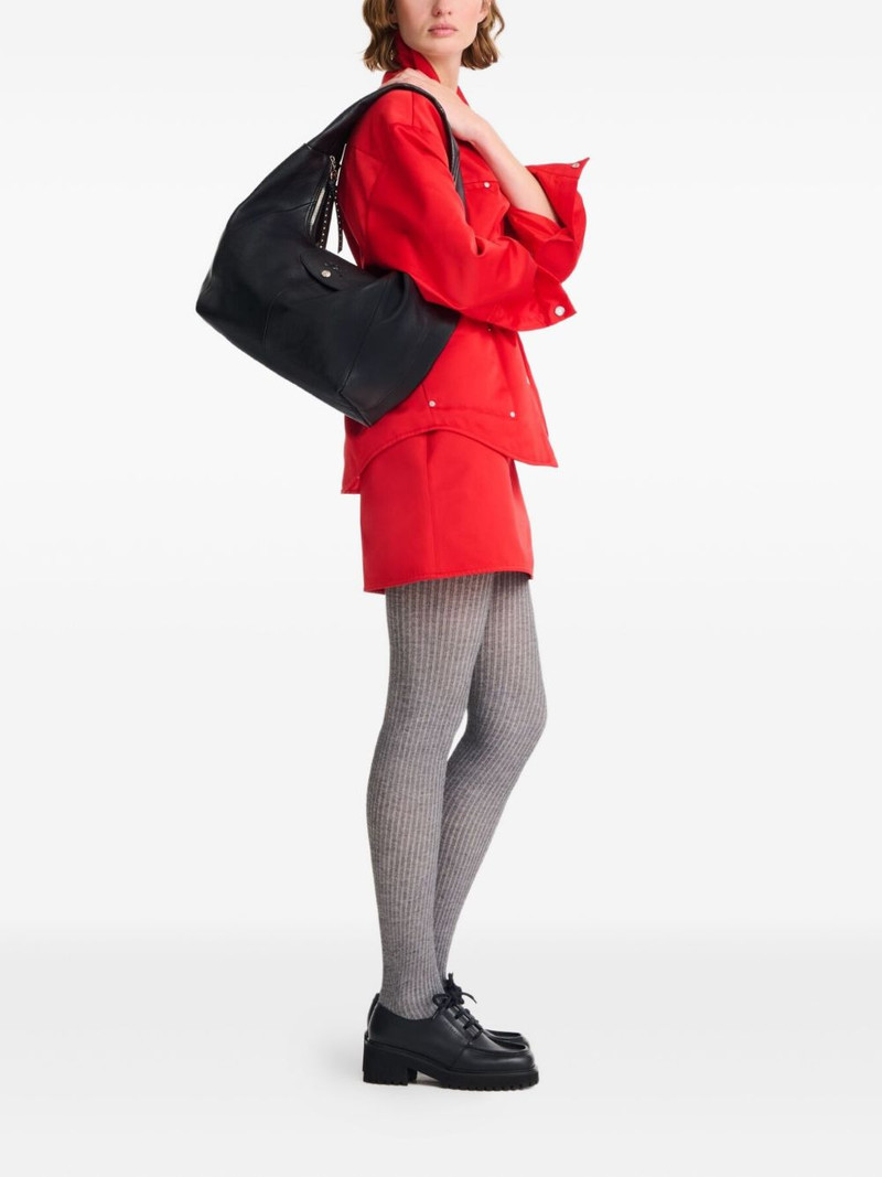 Longchamp leather shoulder bag outlook