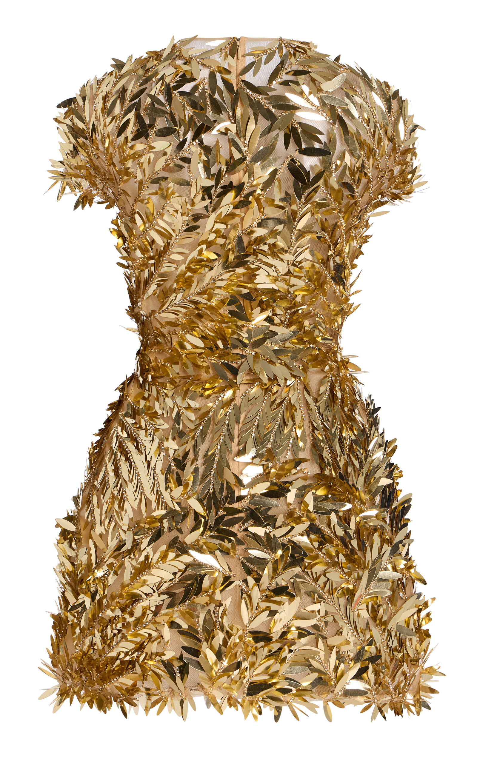 Sequined Mini Dress gold - 5
