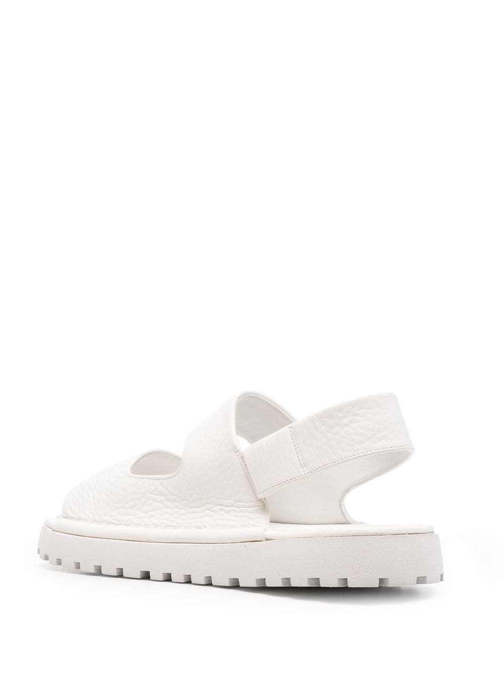 double-strap leather sandals - 3