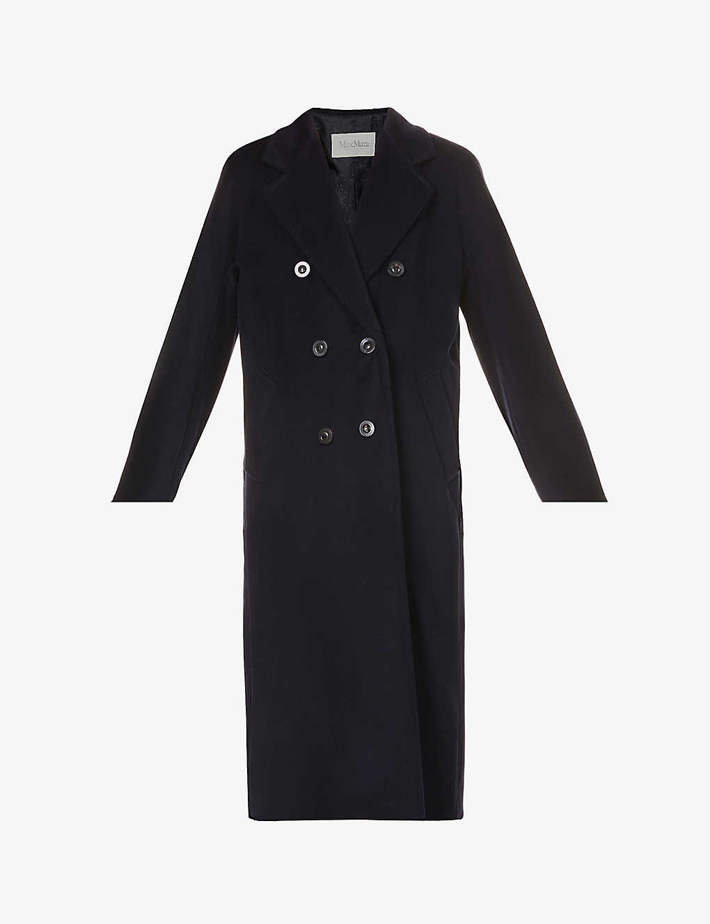 MAX MARA Madame 101801 Icon double-breasted wool and cashmere-blend coat