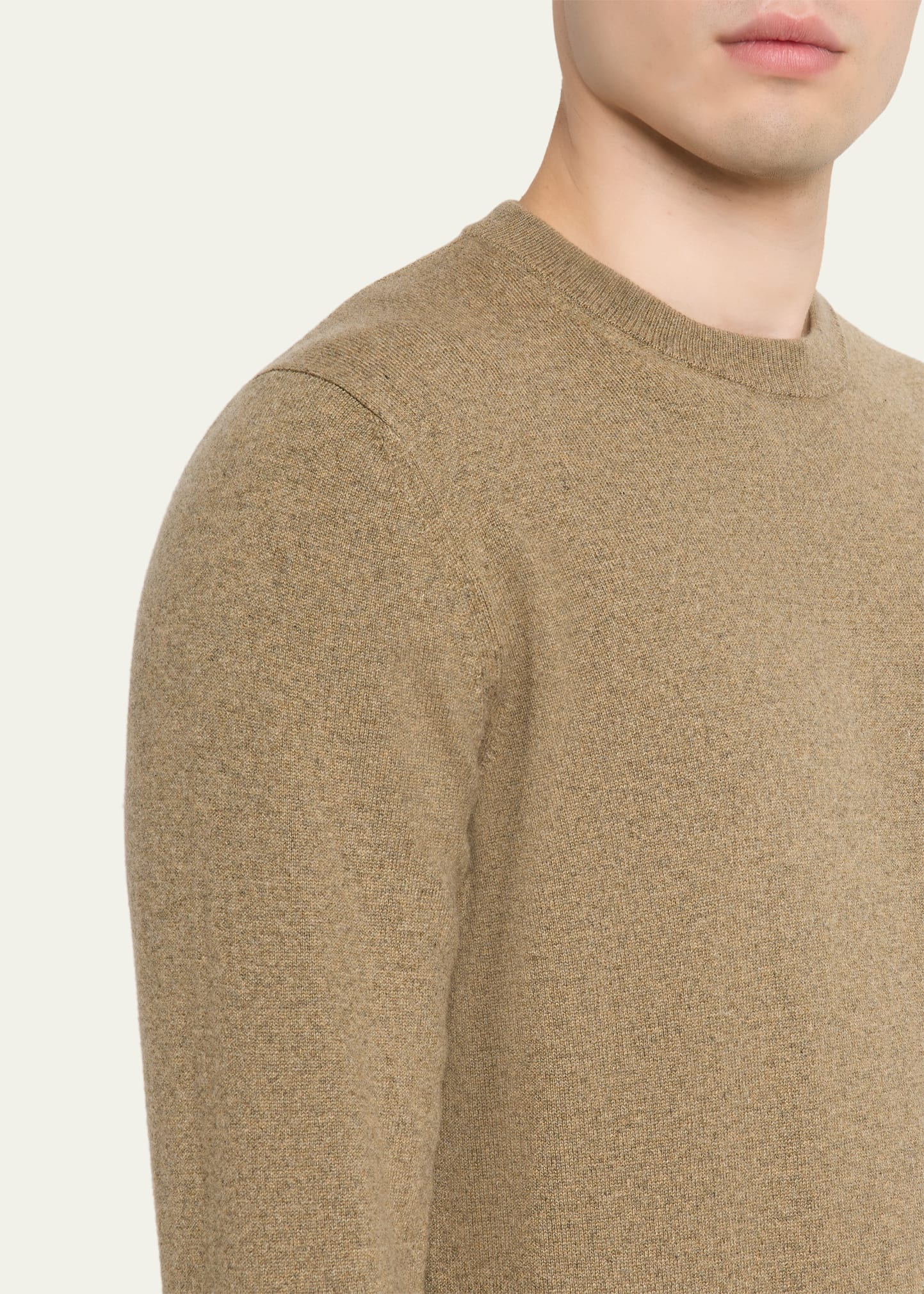 Men's Baby Cashmere Crewneck Sweater - 5