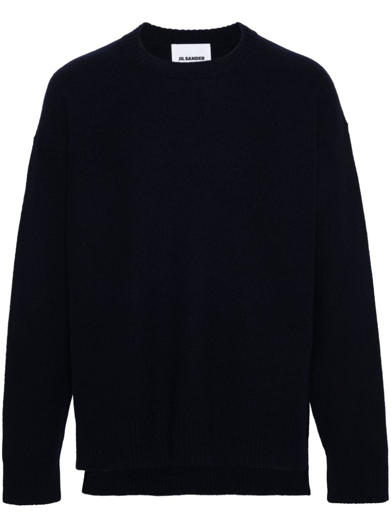 side-slits wool jumper 1