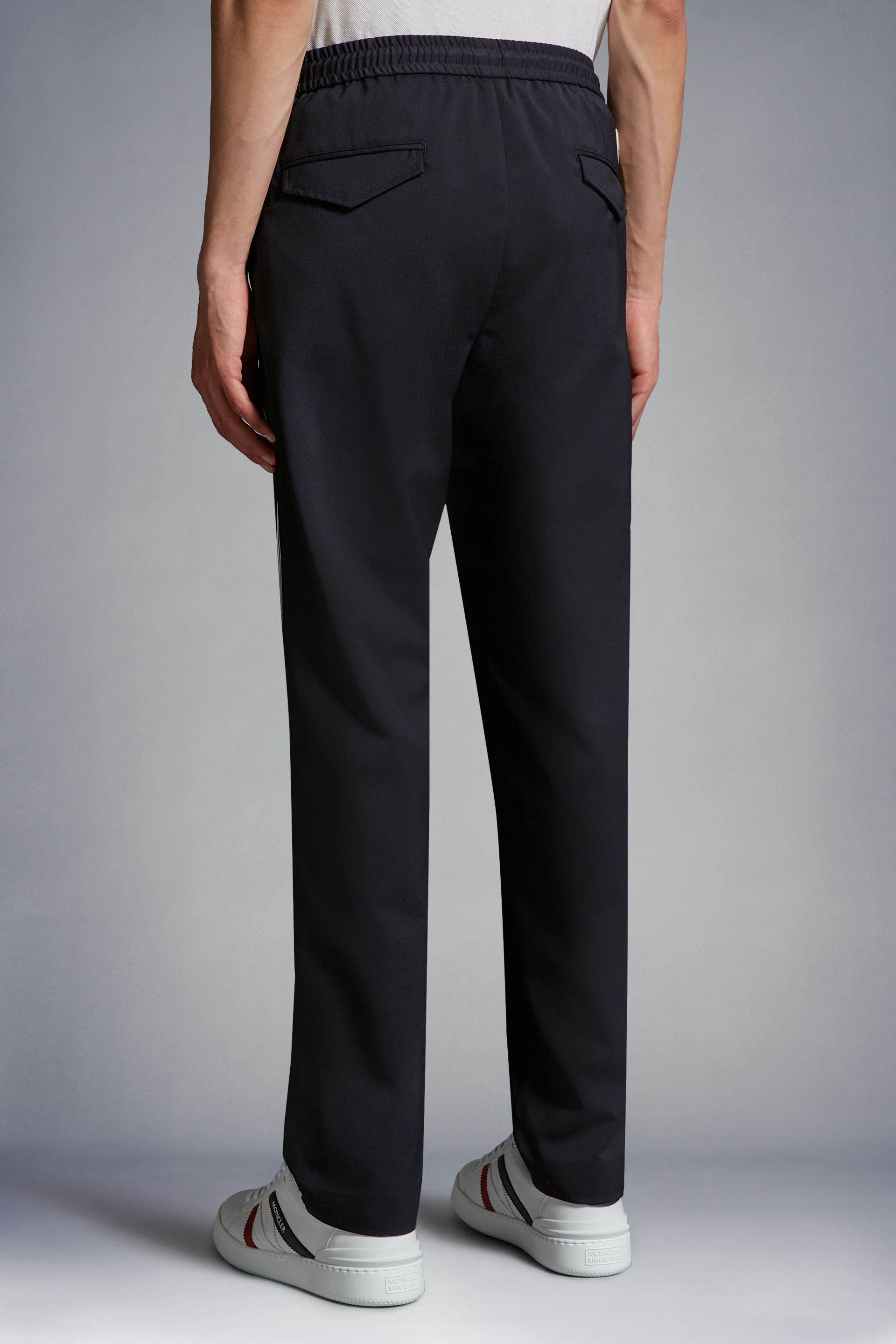 Wool Gabardine Jogging Pants - 5