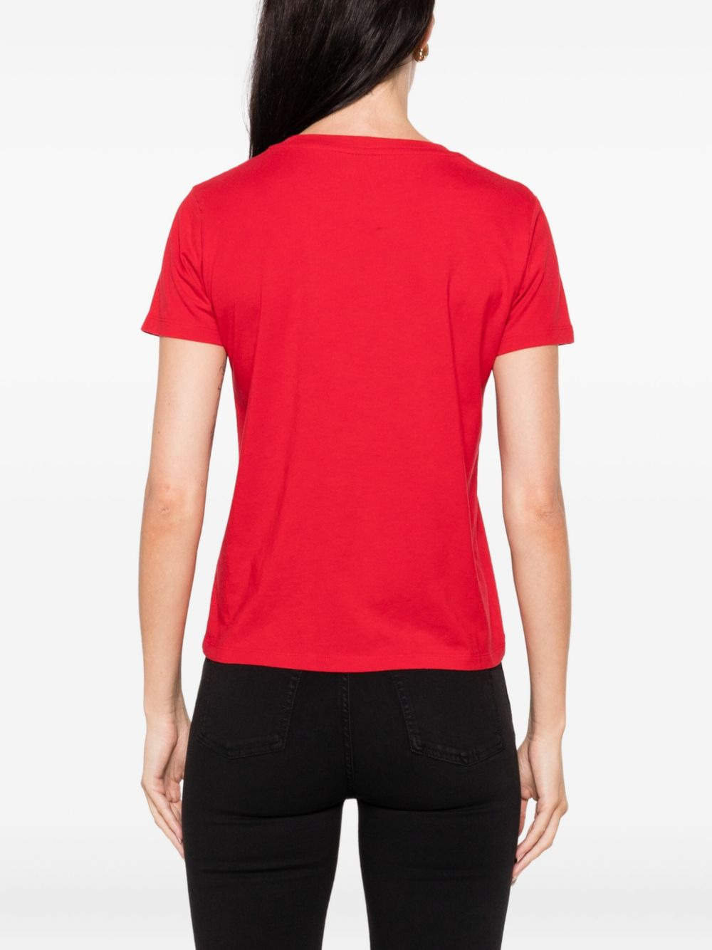 slogan-print T-shirt - 4