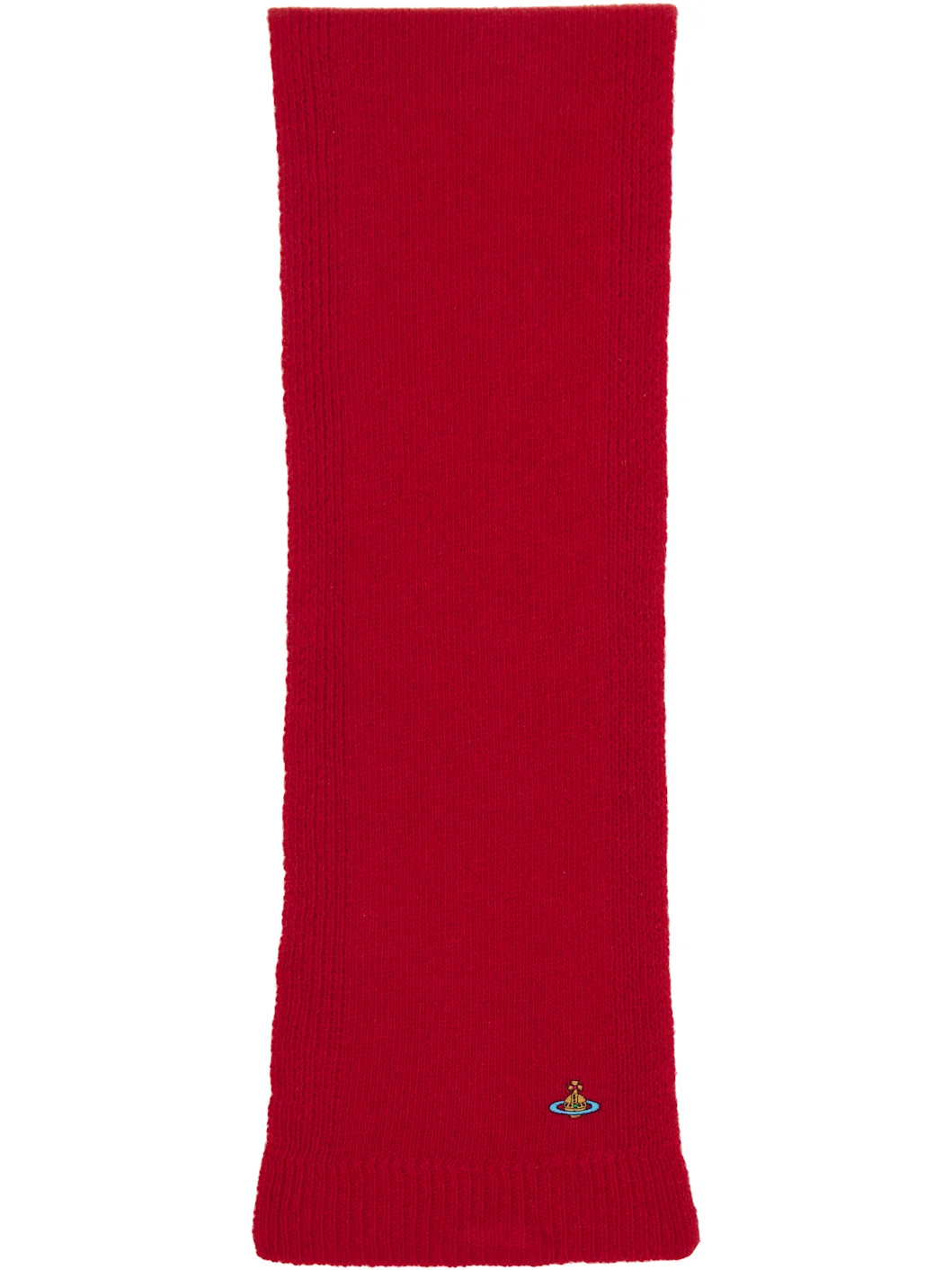 Red Cashmere Scarf - 1