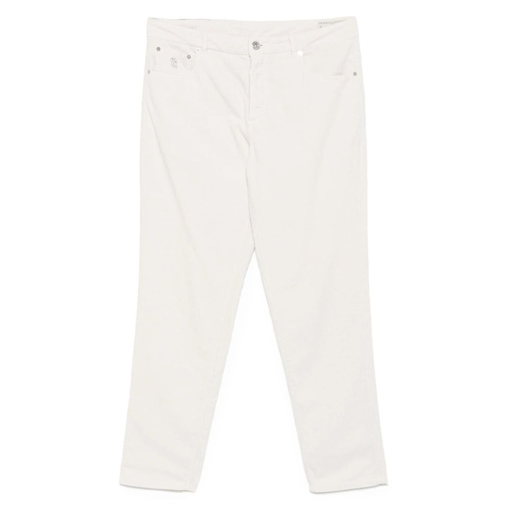 Brunello Cucinelli Neutrals Trousers - Regular & Straight-Leg Trousers Men - 1