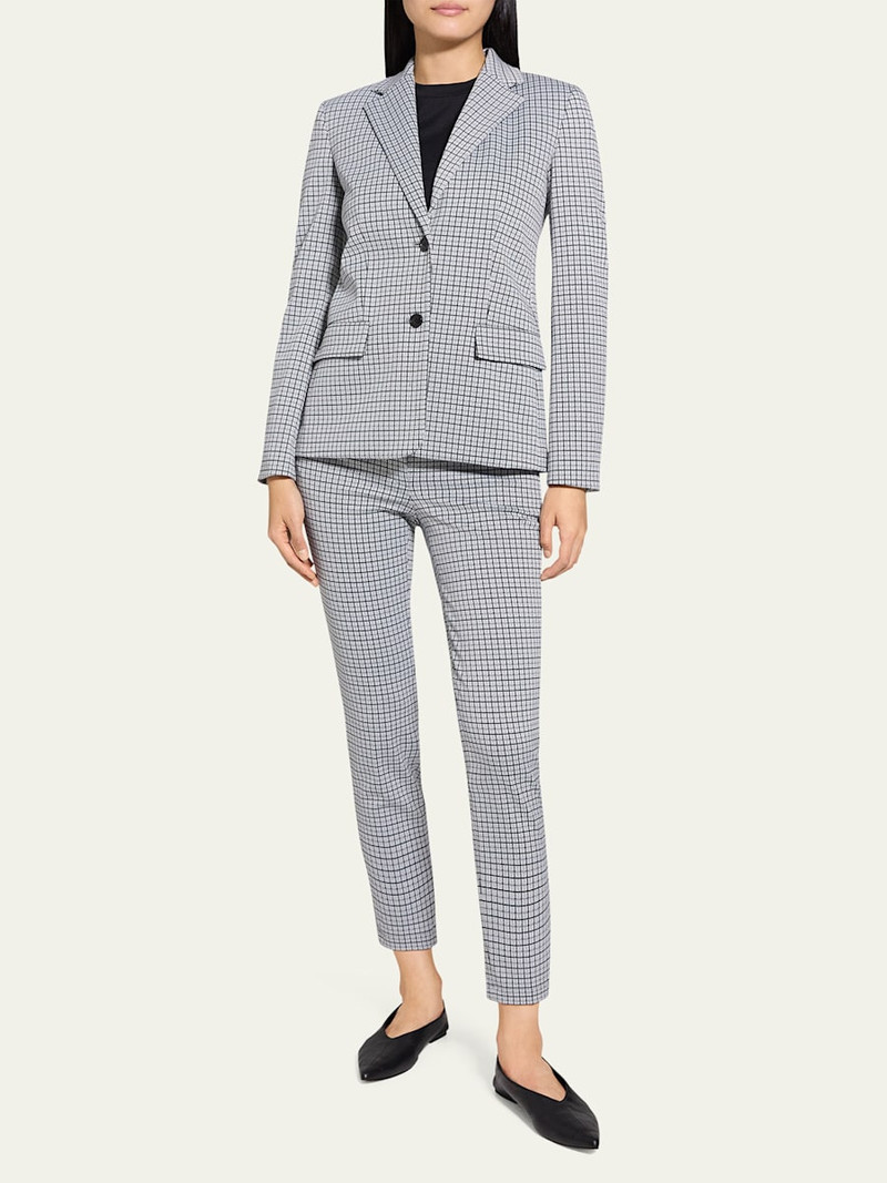 Theory Single-Breasted Two-Button Blazer outlook