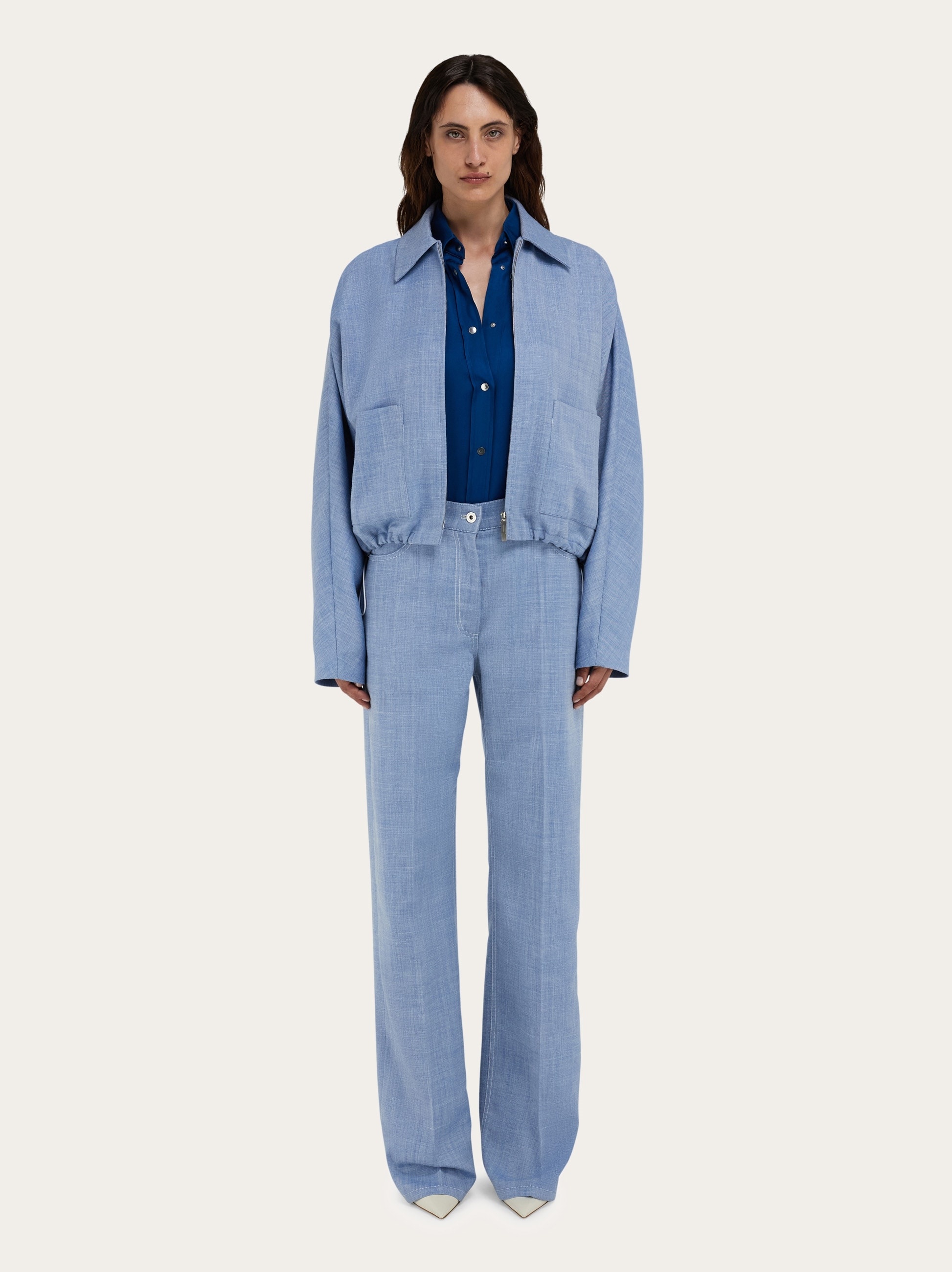 Cropped bomber - 7
