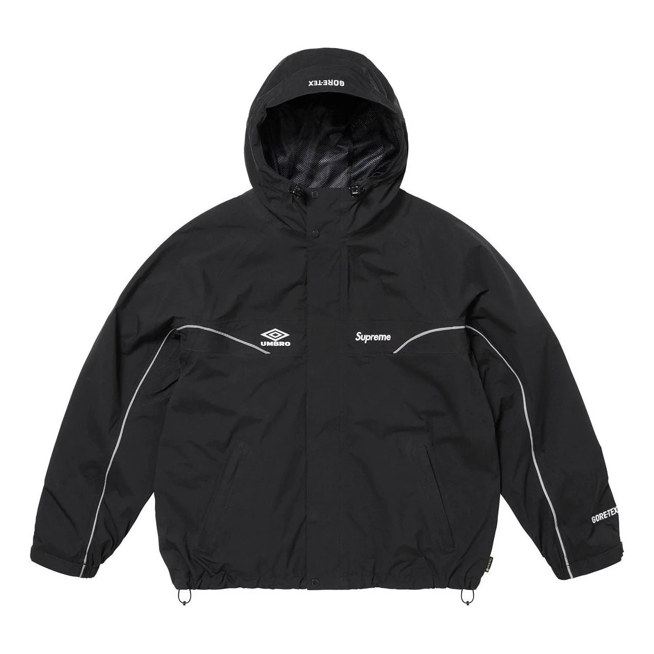 Supreme x Umbro GORE-TEX Hooded Jacket 'Black' SS25J4-BLACK - 1