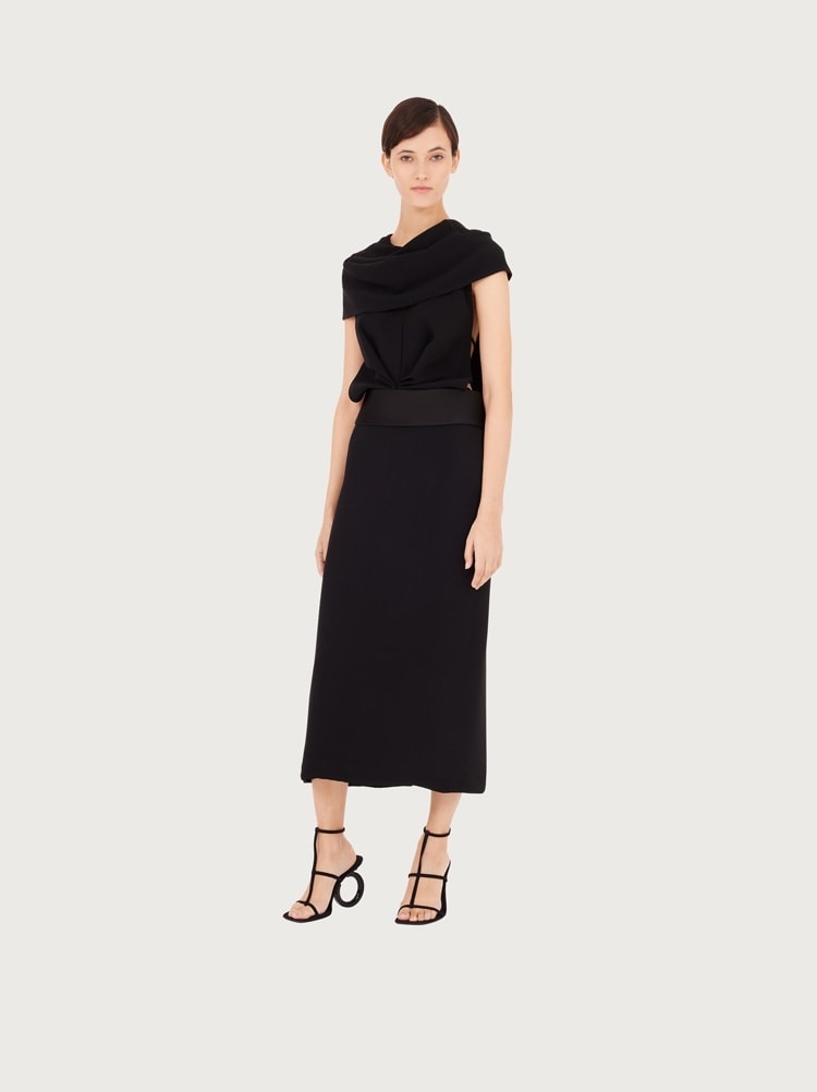 DRAPE DRESS - 5