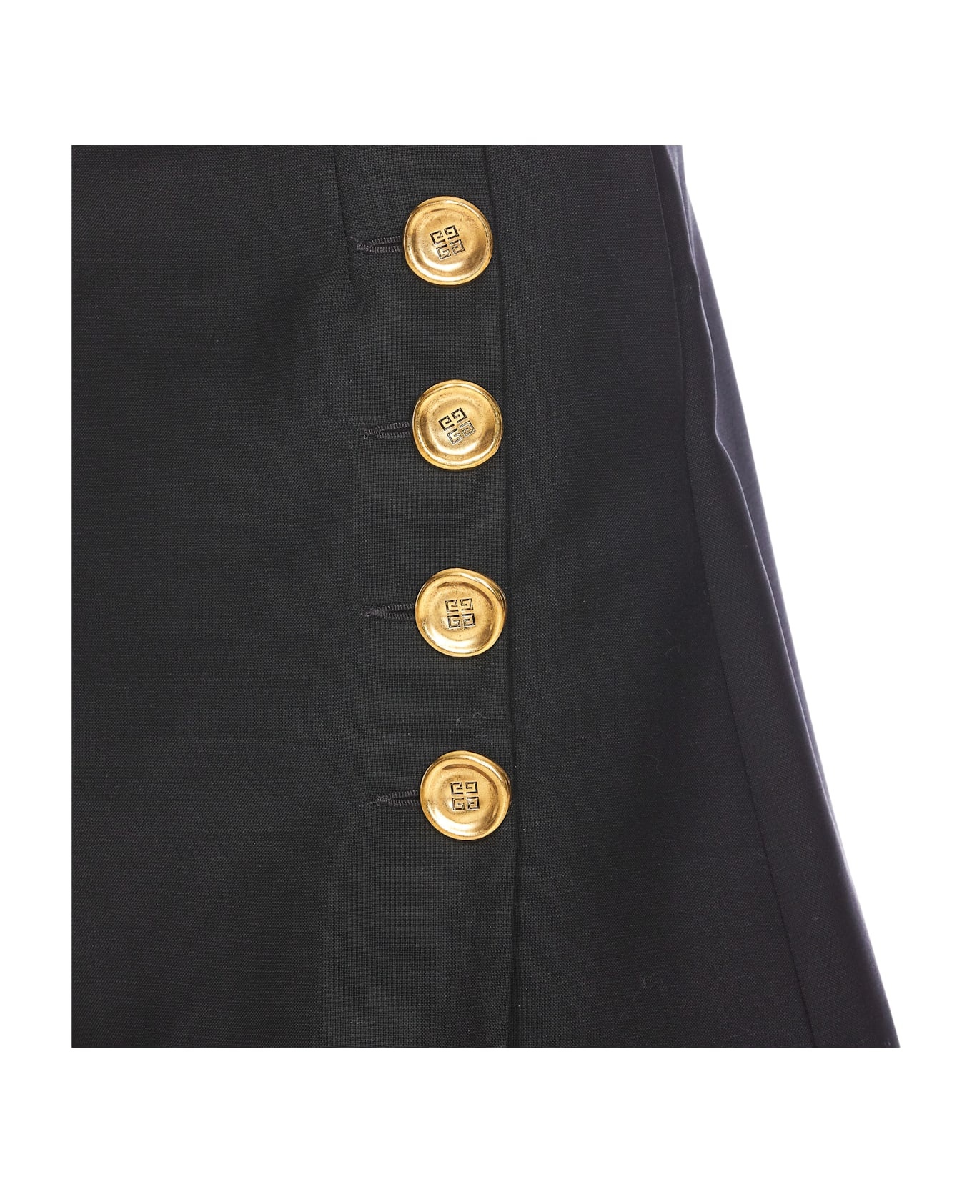 Canvas Wool Shorts - 3