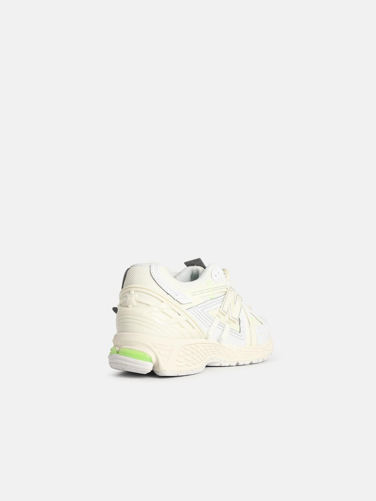 '1906' WHITE FABRIC BLEND SNEAKERS - 3