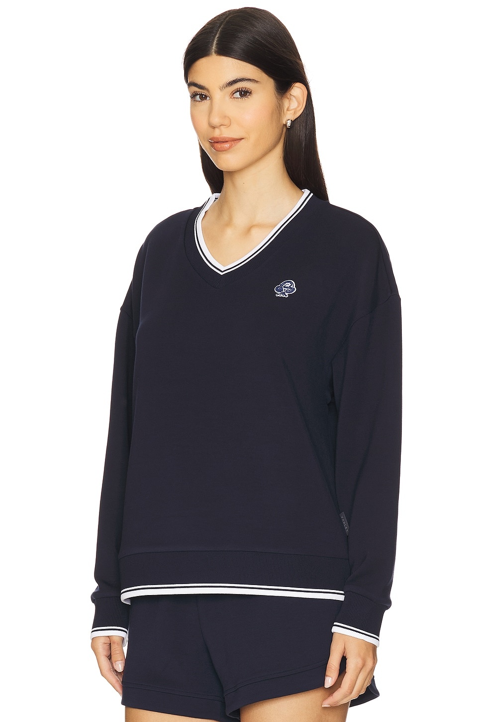 Iona V-neck Sweatshirt - 2